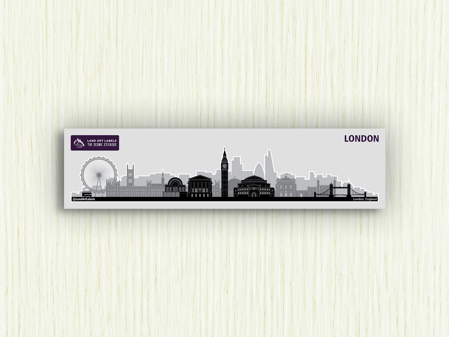 London - City Wrap Sticker