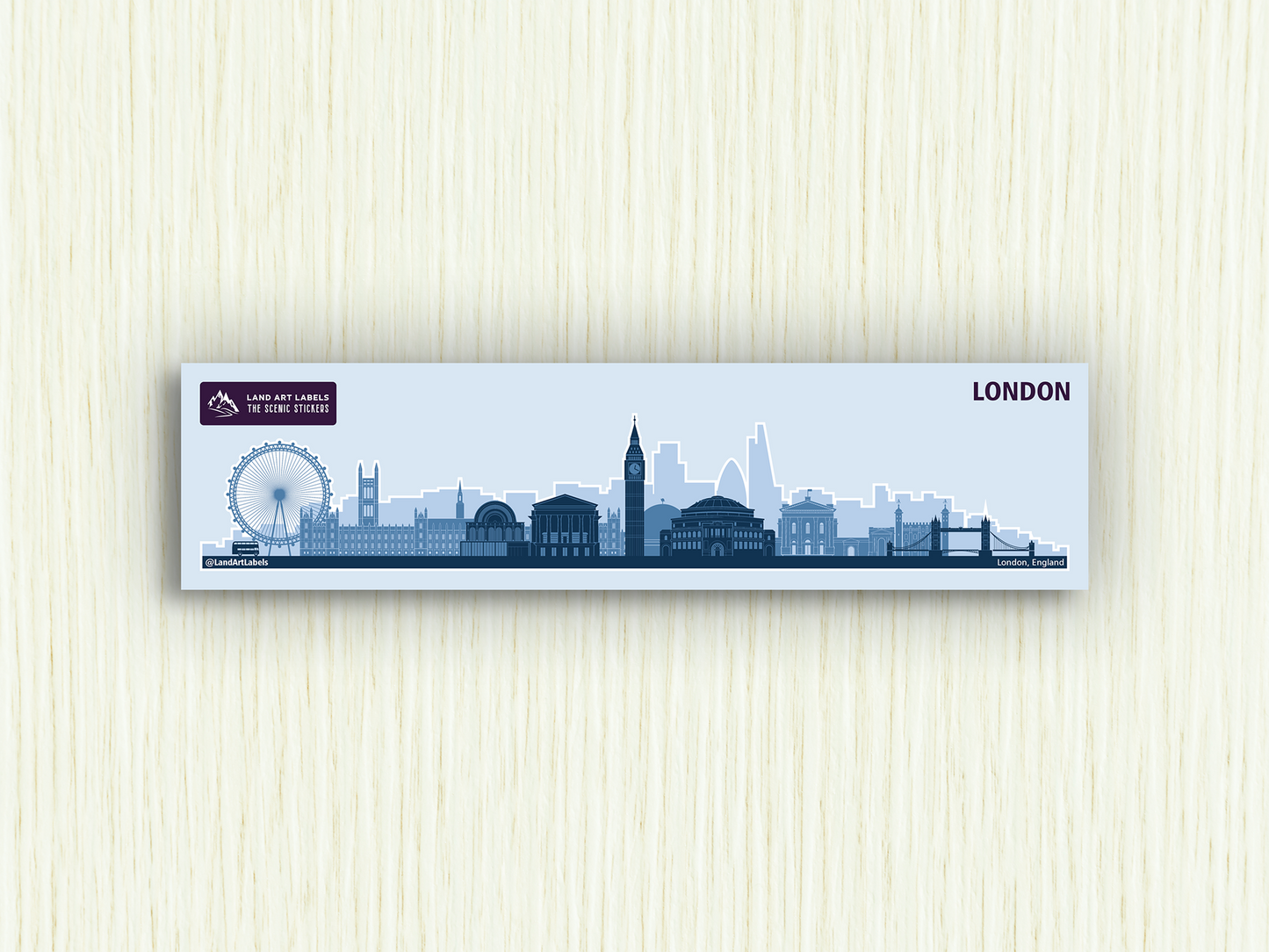 London - City Wrap Sticker