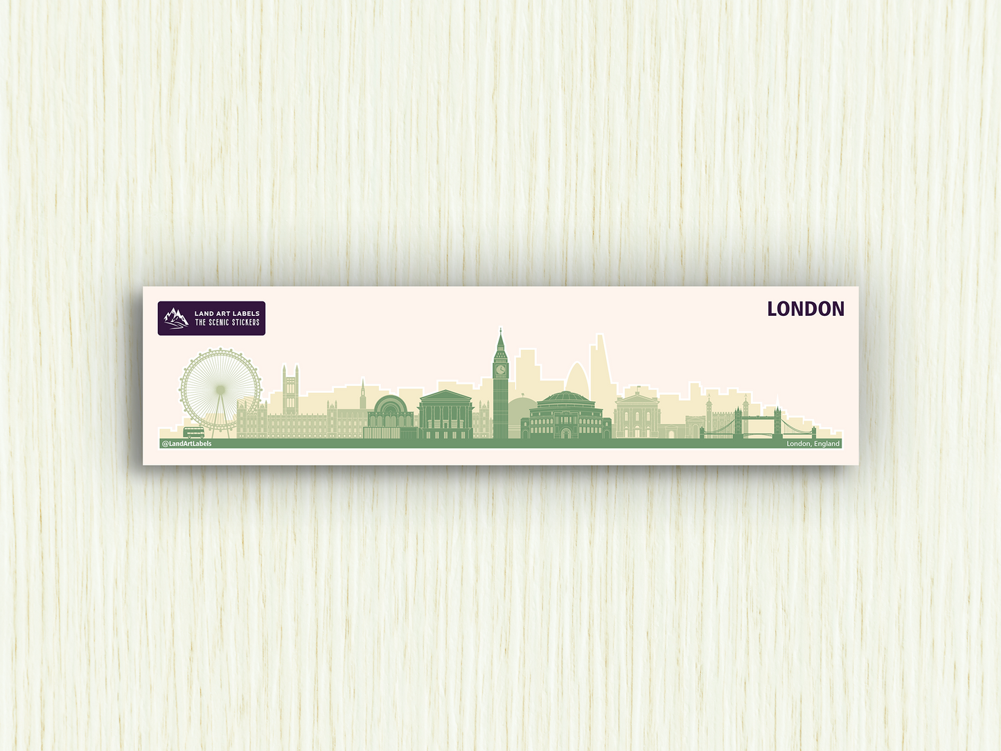 London - City Wrap Sticker