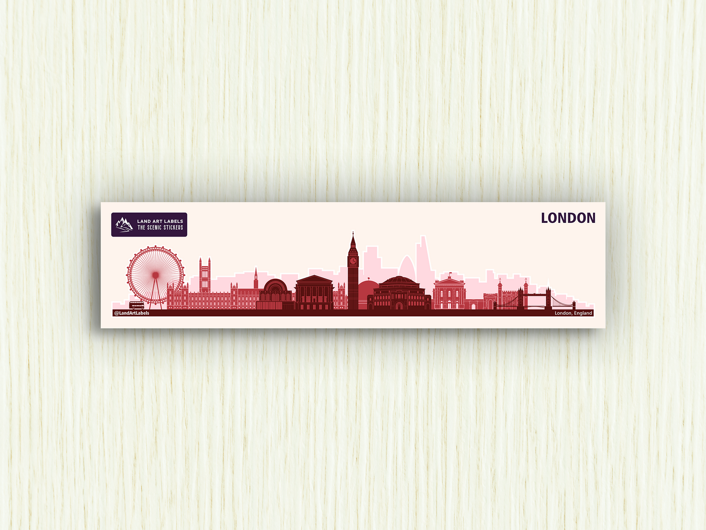 London - City Wrap Sticker