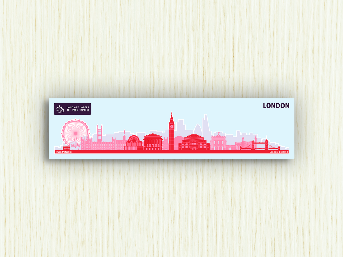 London - City Wrap Sticker
