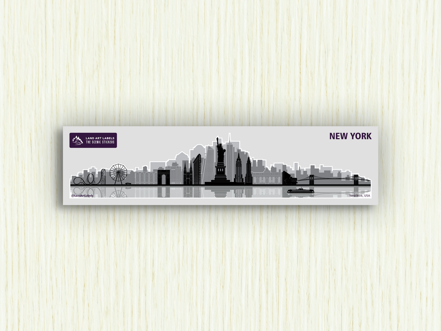 New York City - City Wrap Sticker