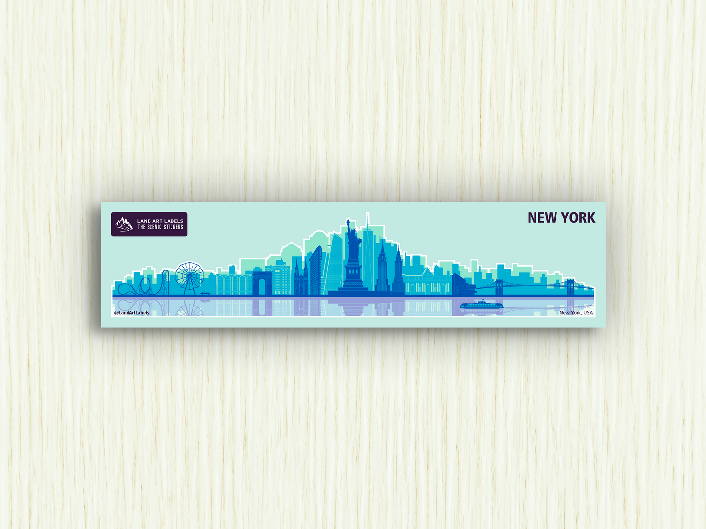 New York City - City Wrap Sticker
