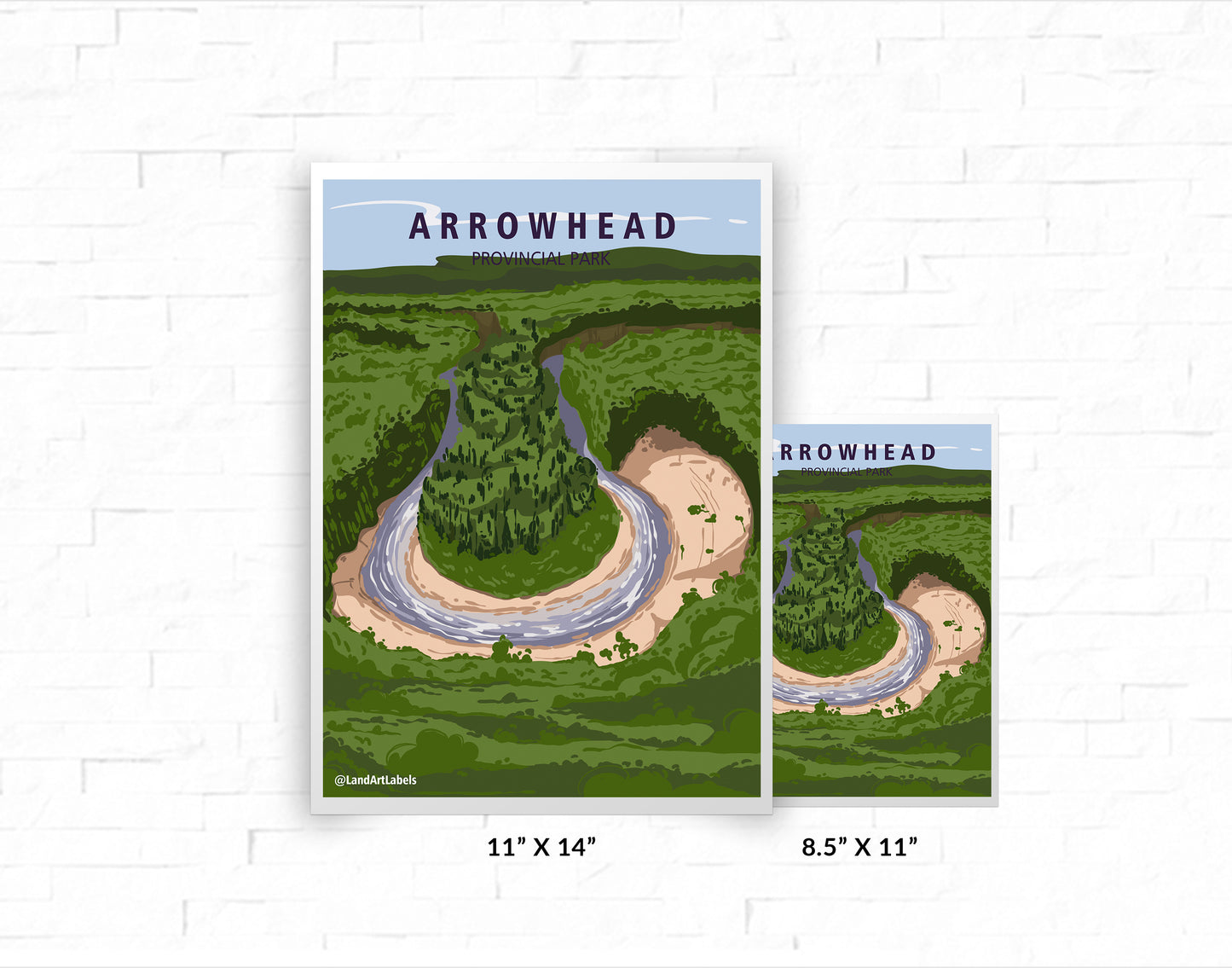 Arrowhead Provincial Park, Big Bend Lookout - Poster