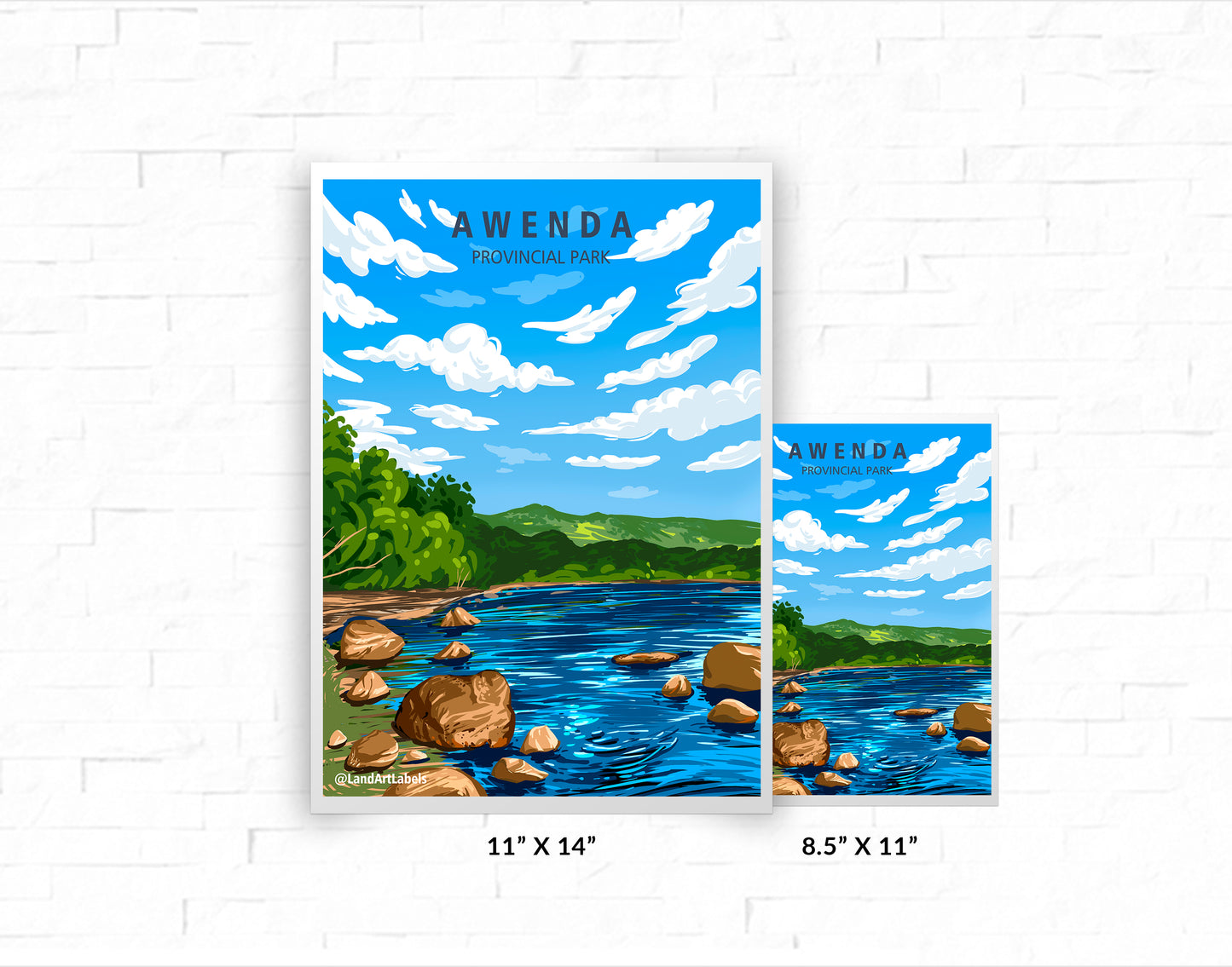 Awenda Provincial Park - Poster