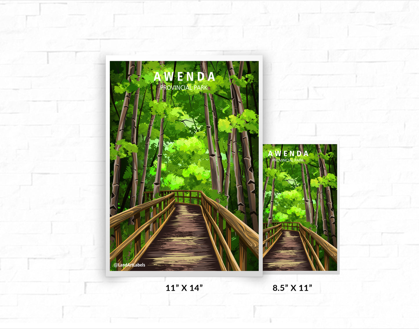 Awenda Provincial Park - Poster