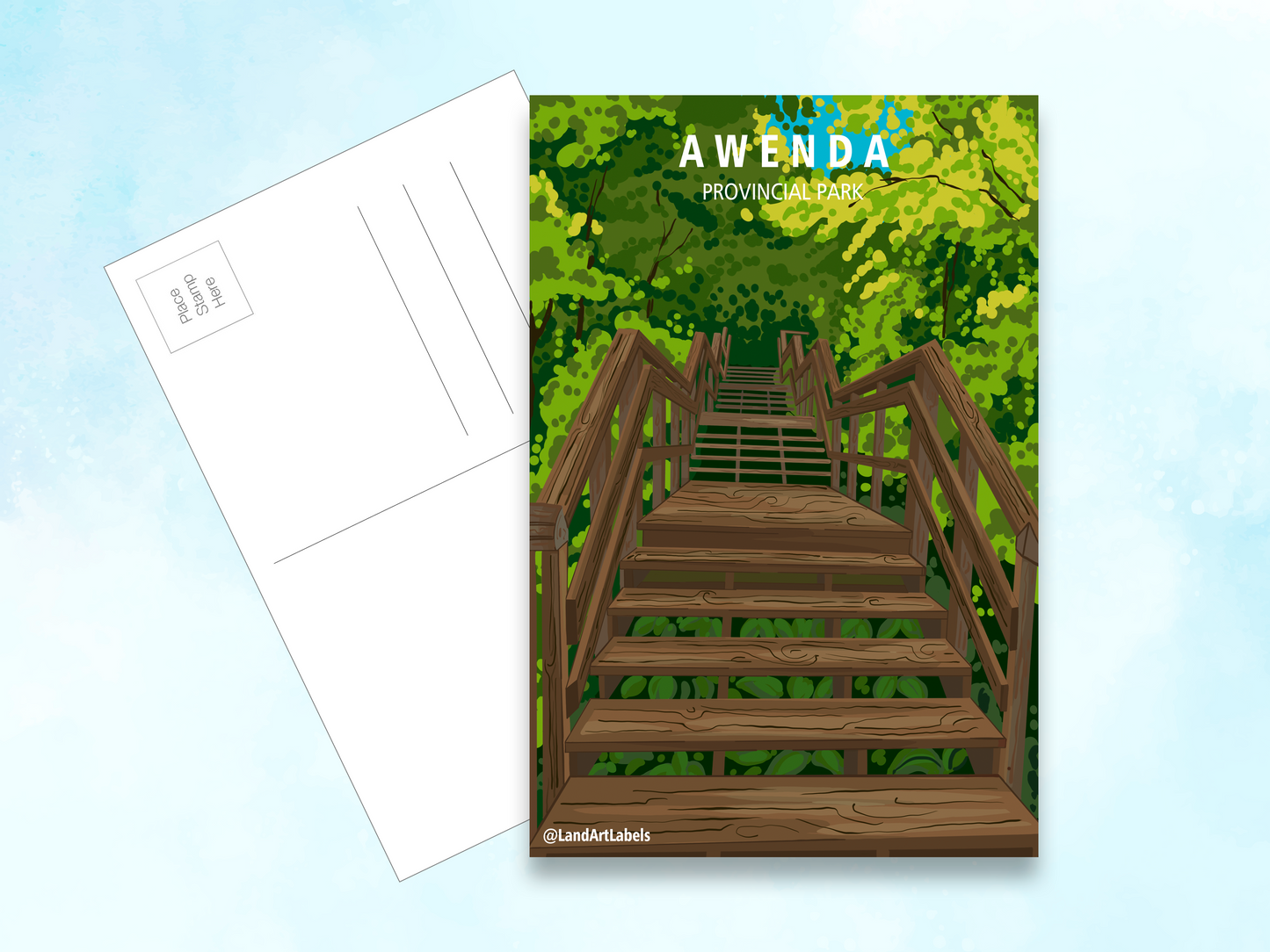 Awenda Provincial Park - Postcard