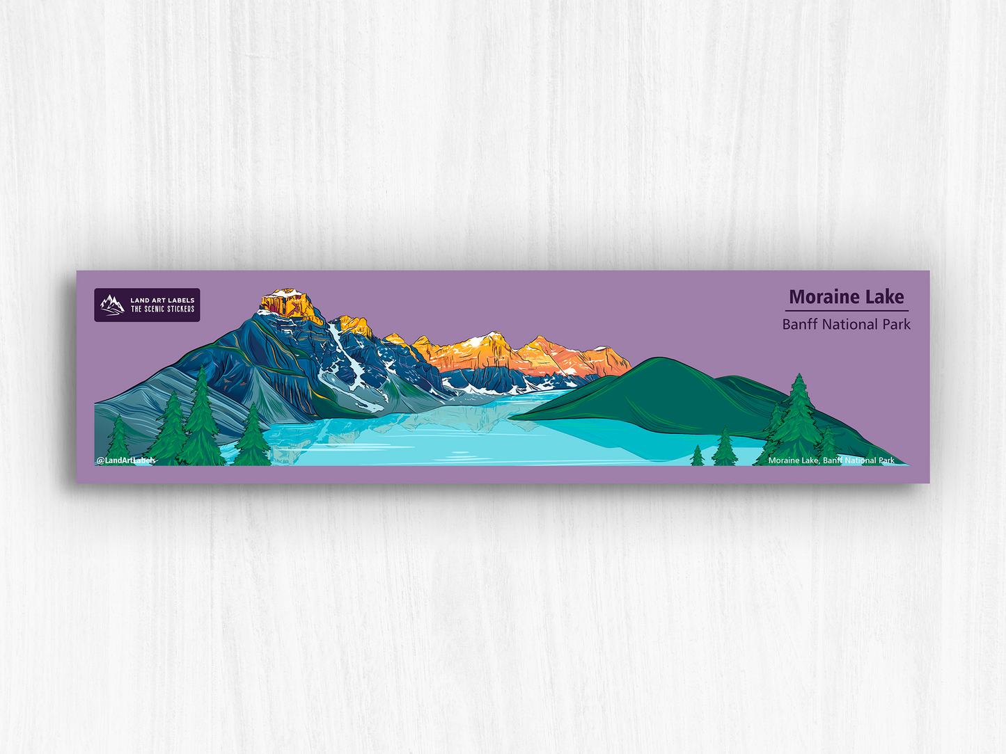 Banff National Park, Moraine Lake - Wrap Sticker