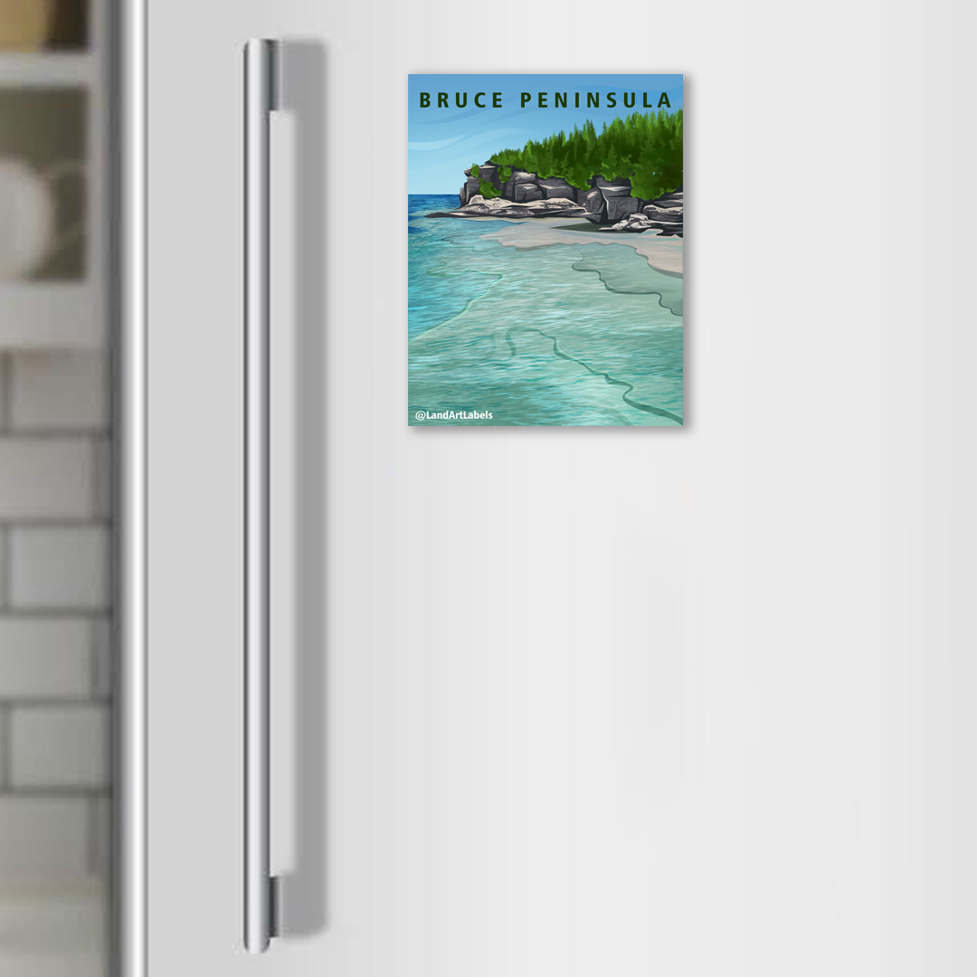 Bruce Peninsula National Park, Beach - Magnet