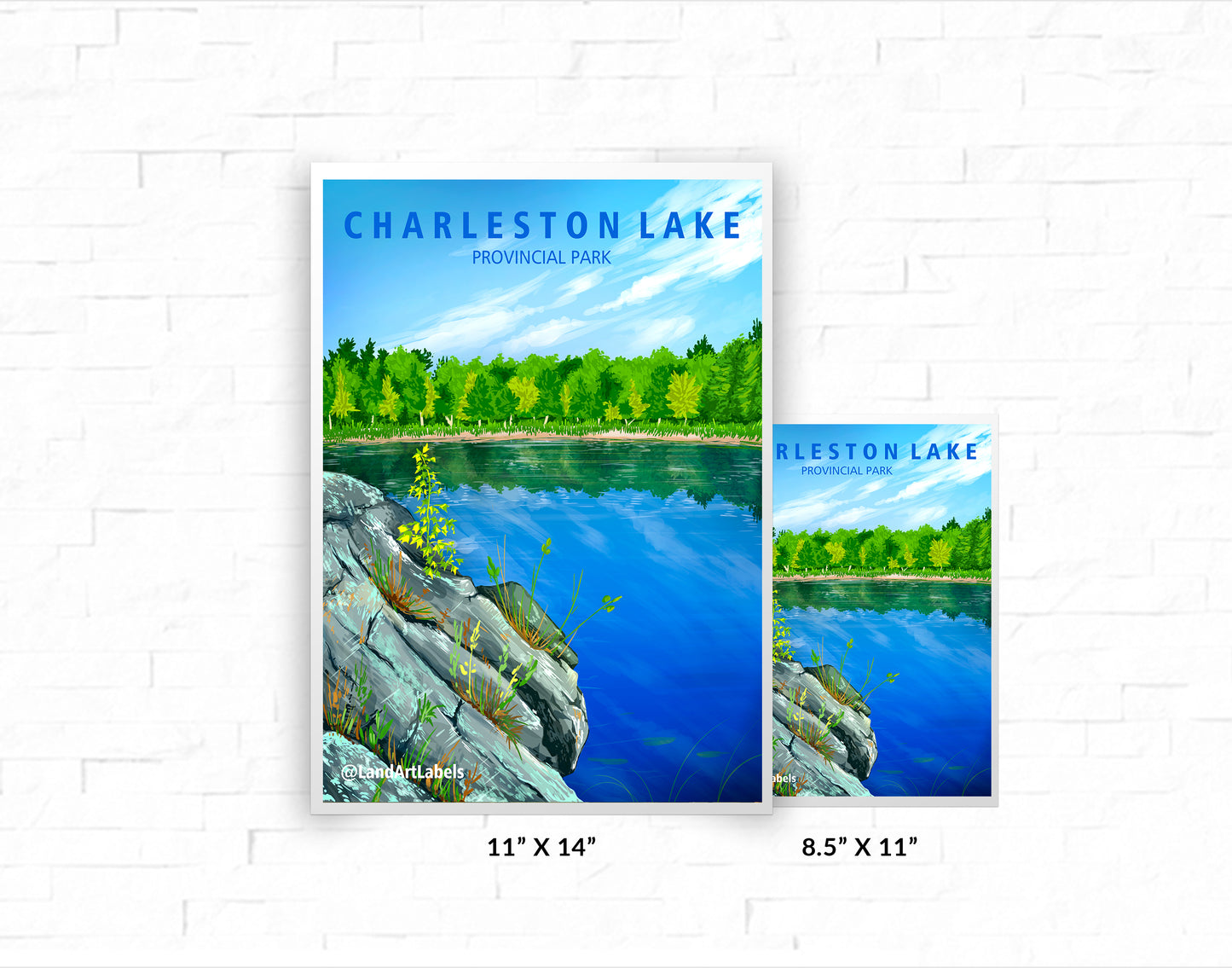 Charleston Lake Provincial Park - Poster