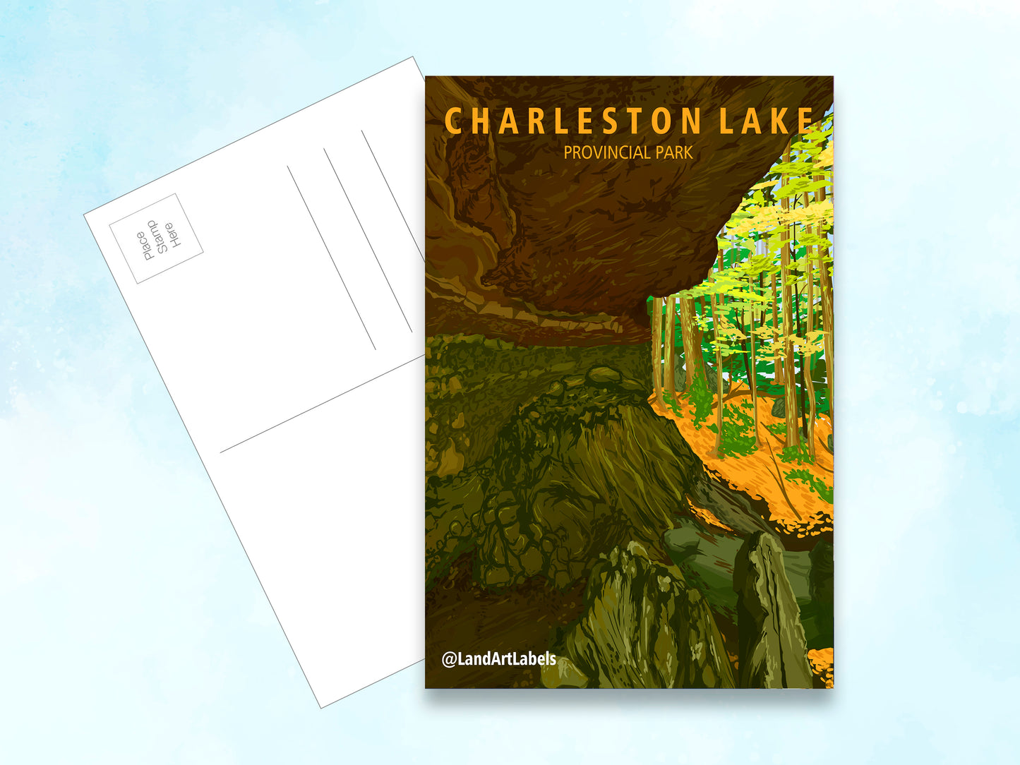 Charleston Lake Provincial Park - Postcard