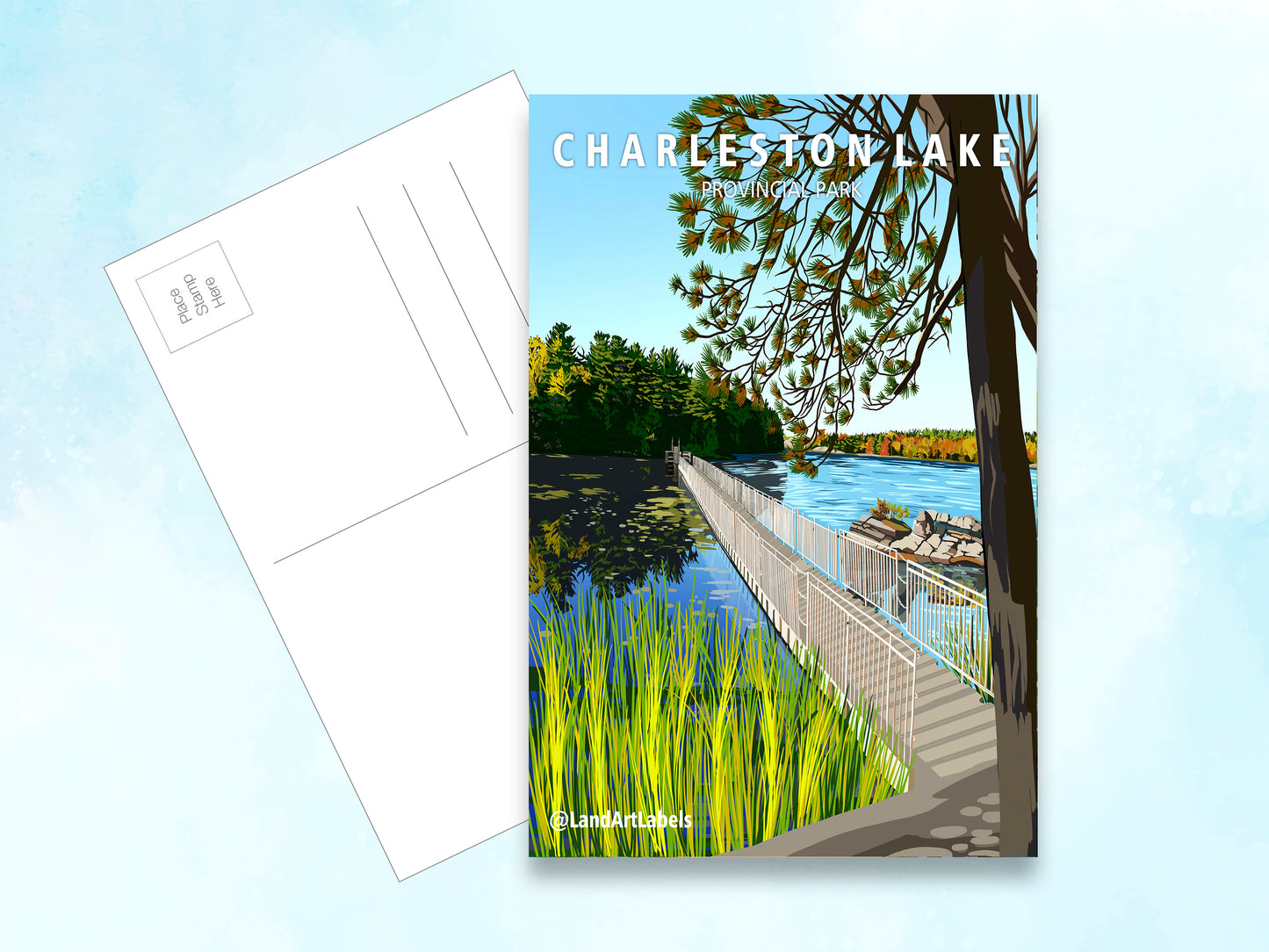 Charleston Lake Provincial Park - Postcard