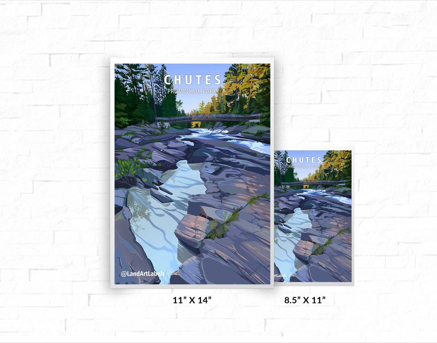 Chutes Provincial Park - Poster