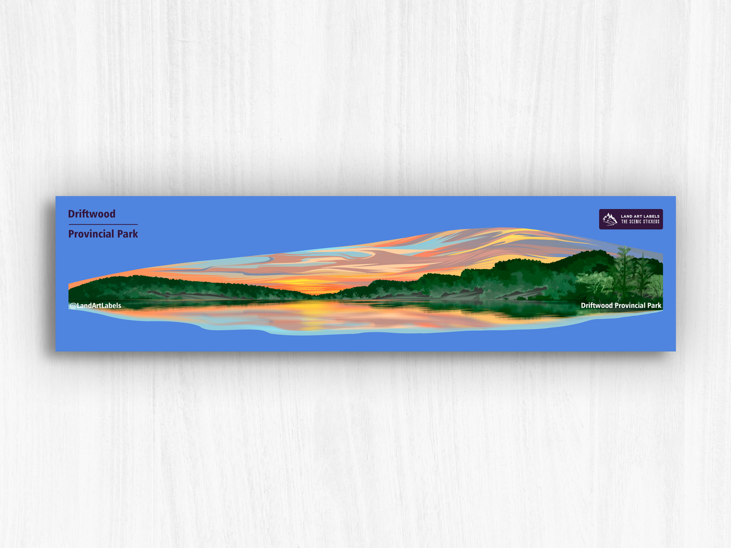 Driftwood Provincial Park - Wrap Sticker