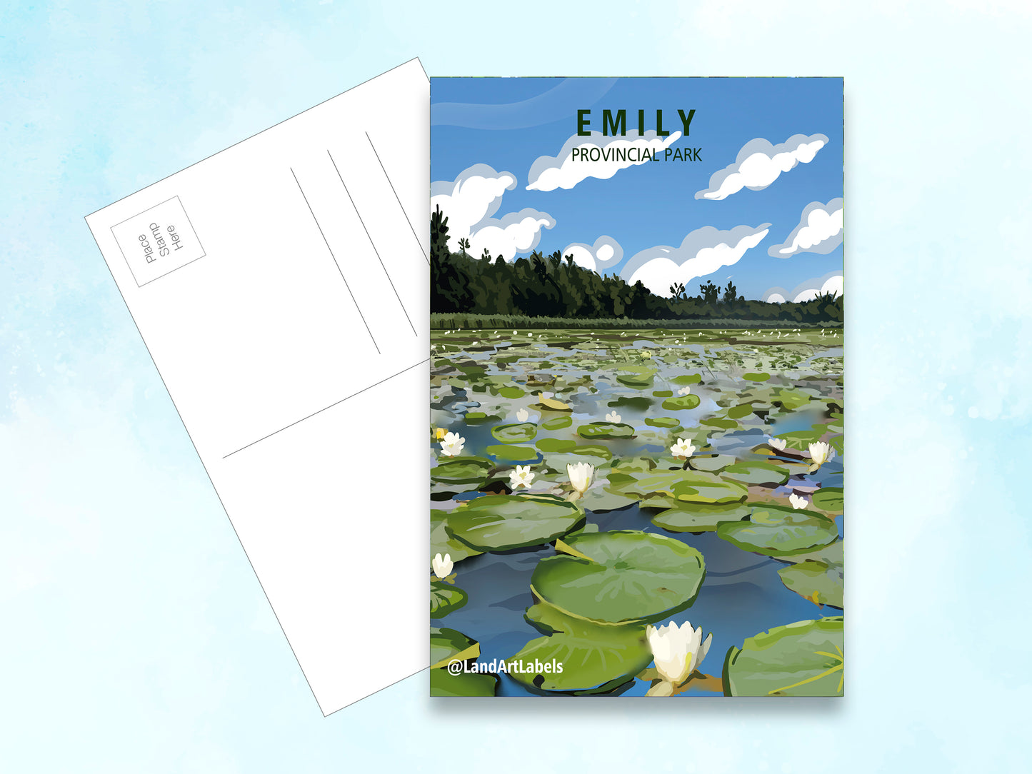 Emily Provincial Park - Postcard