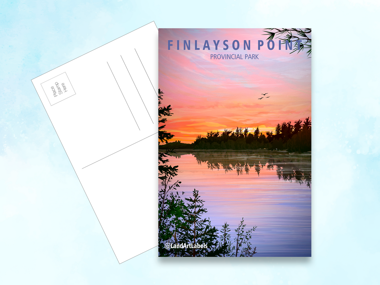 Finlayson Point Provincial Park - Postcard