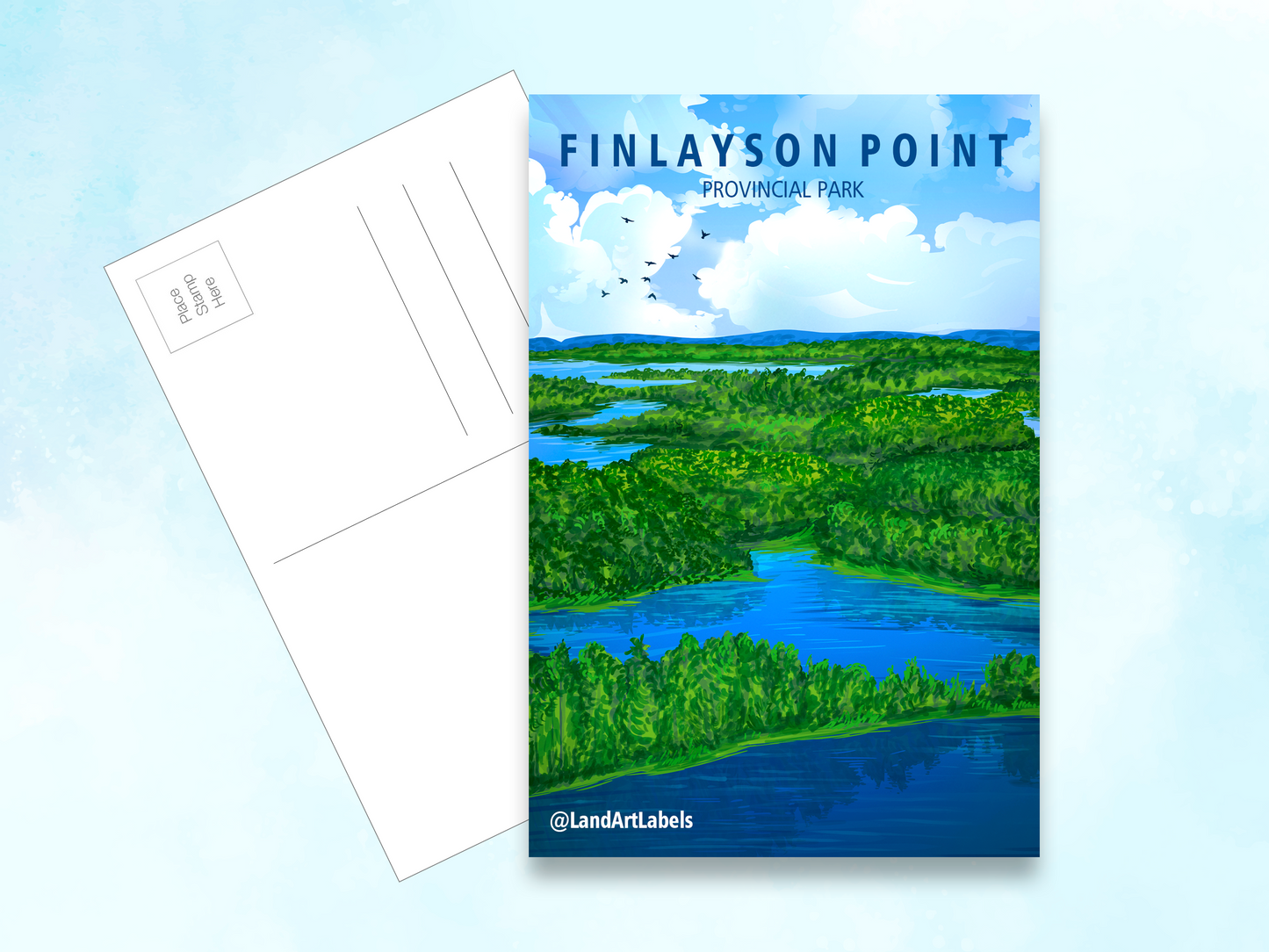Finlayson Point Provincial Park - Postcard