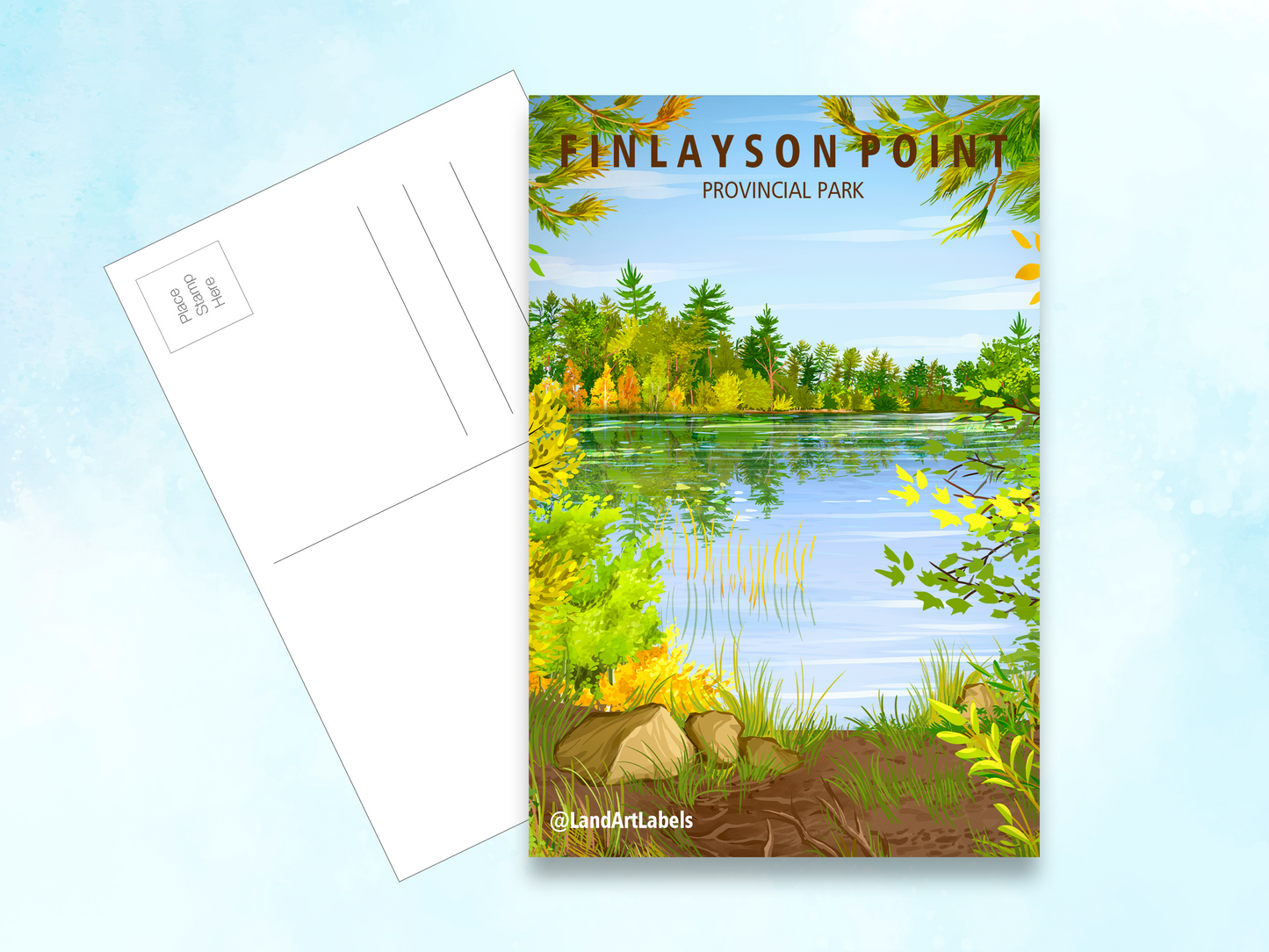 Finlayson Point Provincial Park - Postcard
