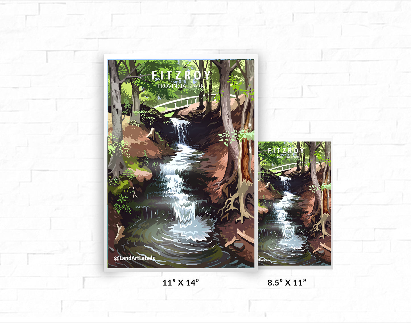 Fitzroy Provincial Park - Poster