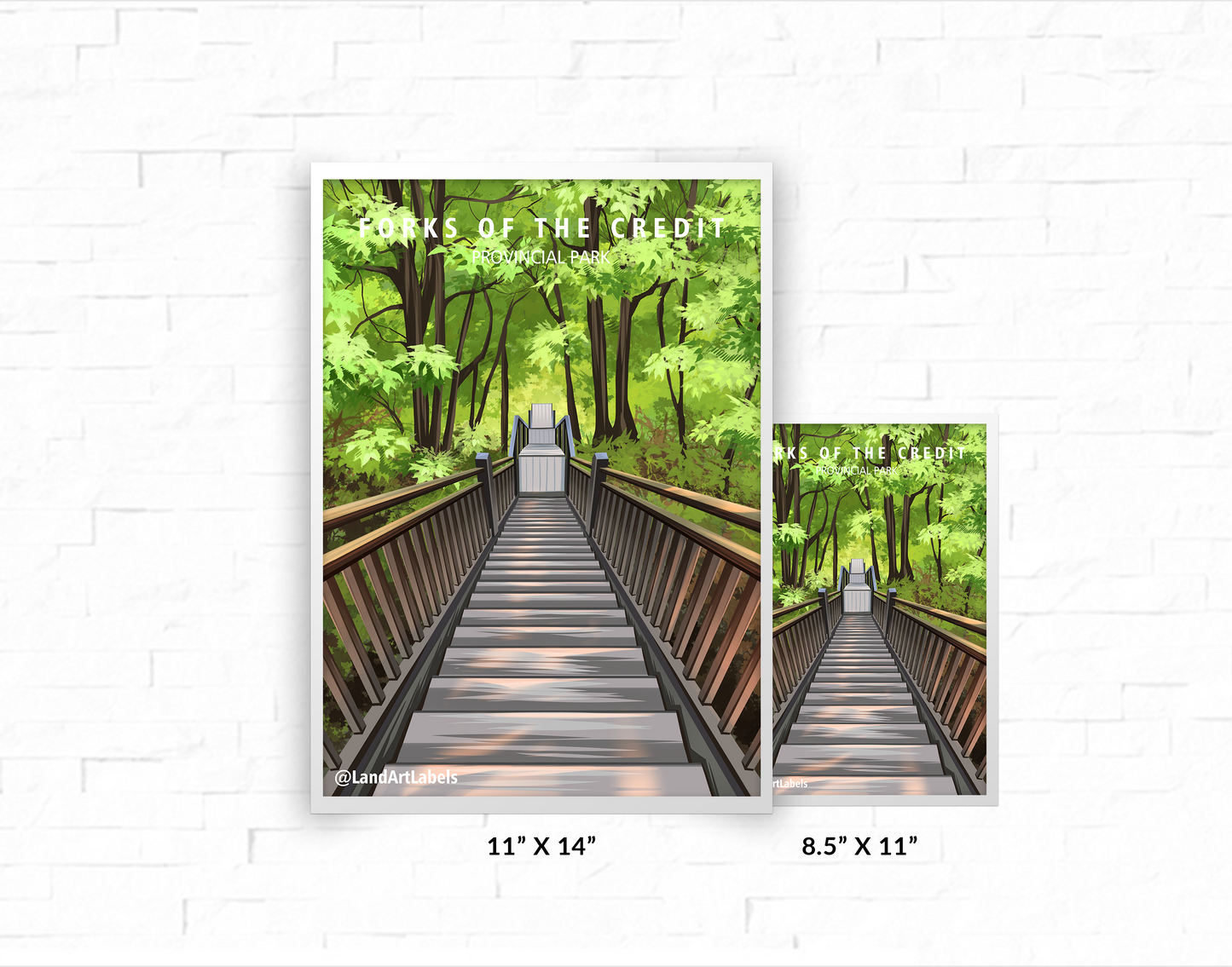 Forks Of The Credit Provincial Park, Boardwalk - Poster