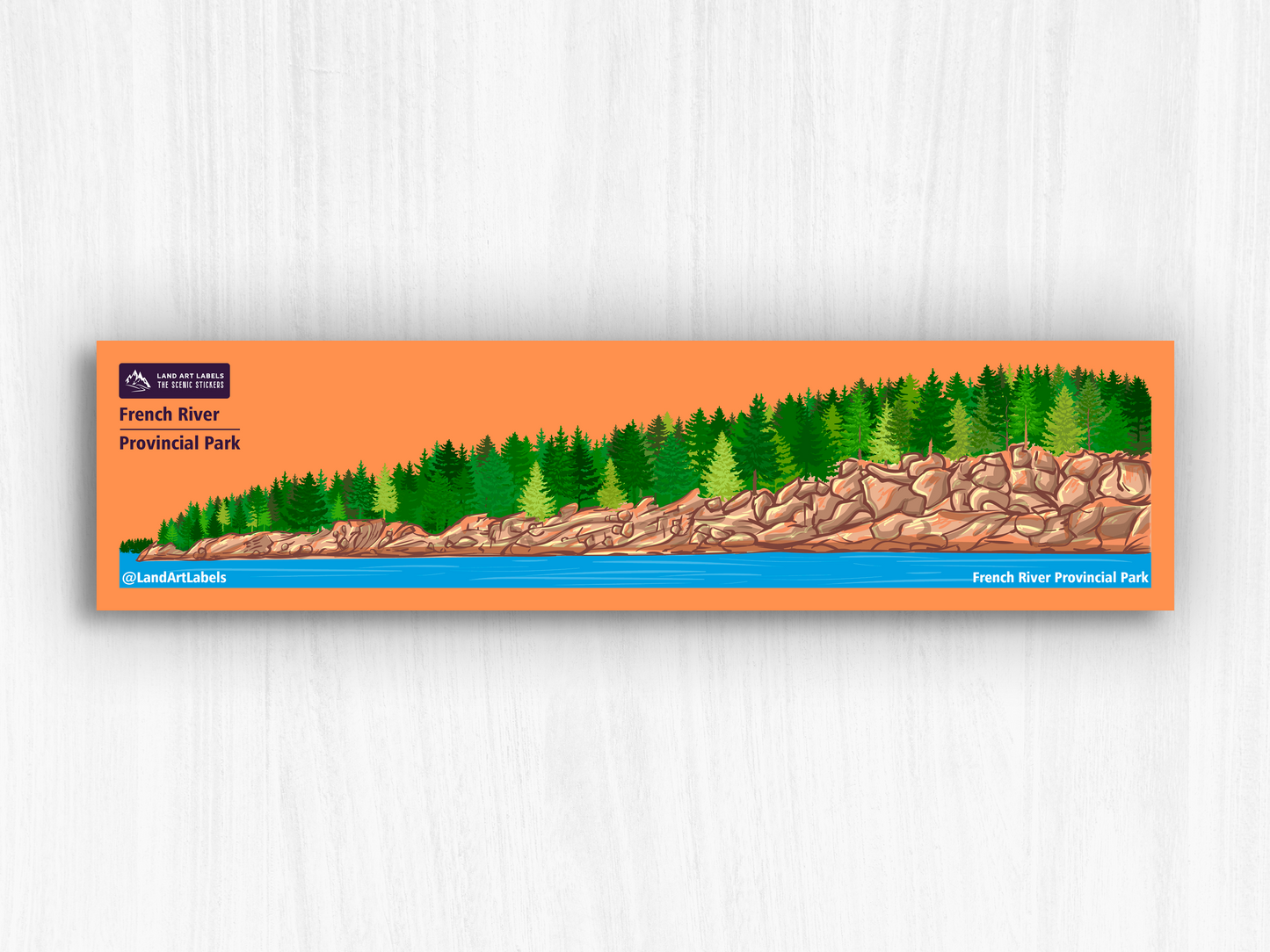 French River Provincial Park - Wrap Sticker