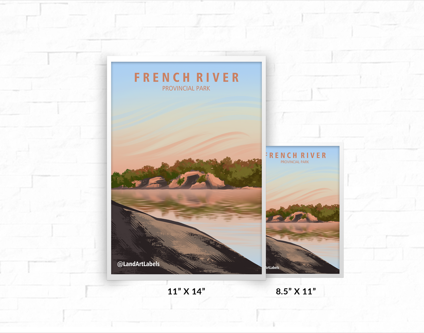 French River Provincial Park - Poster