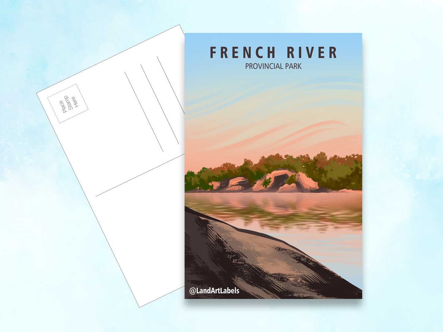 French River Provincial Park - Postcard