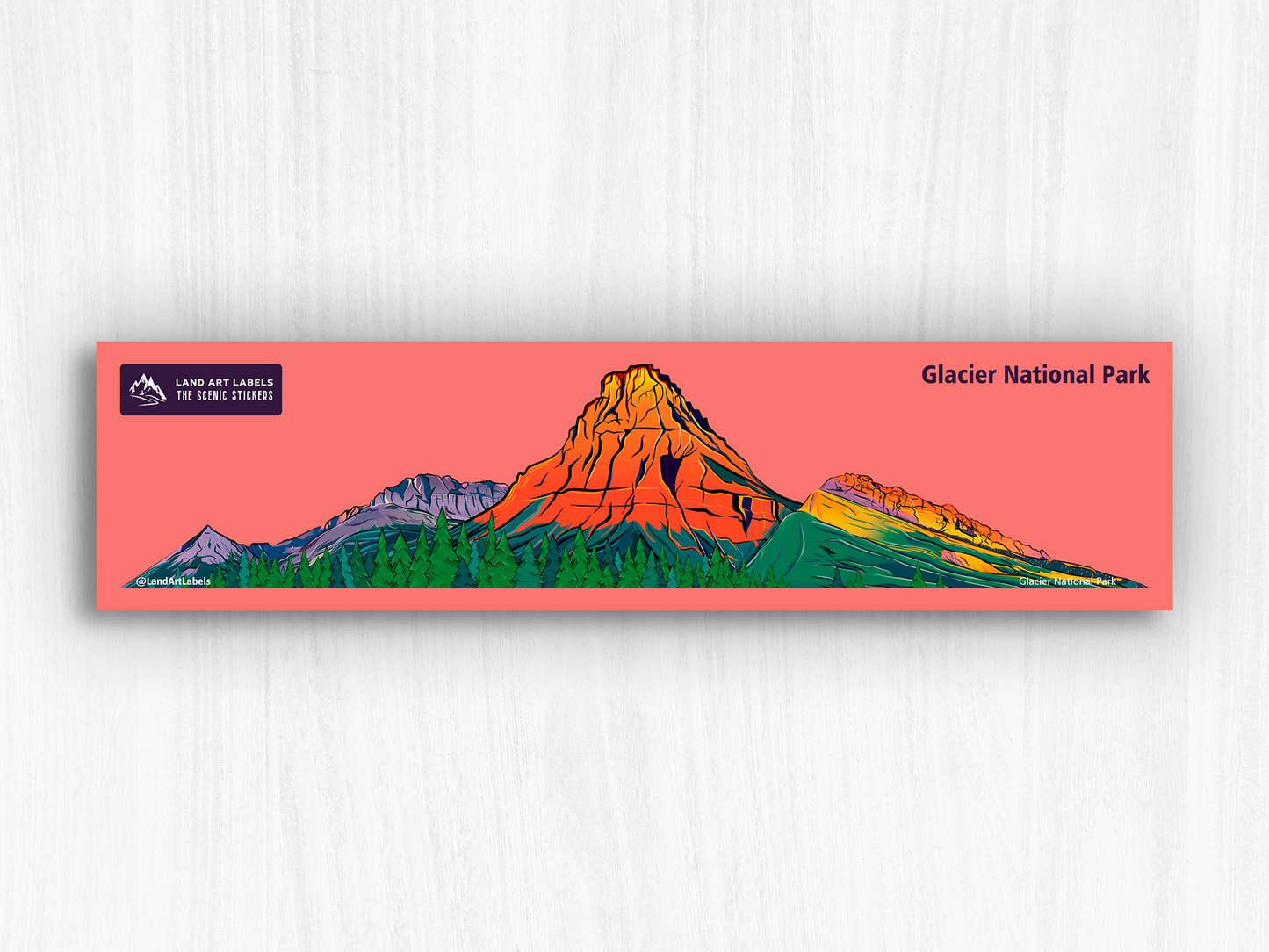 Glacier National Park, BC - Wrap Sticker
