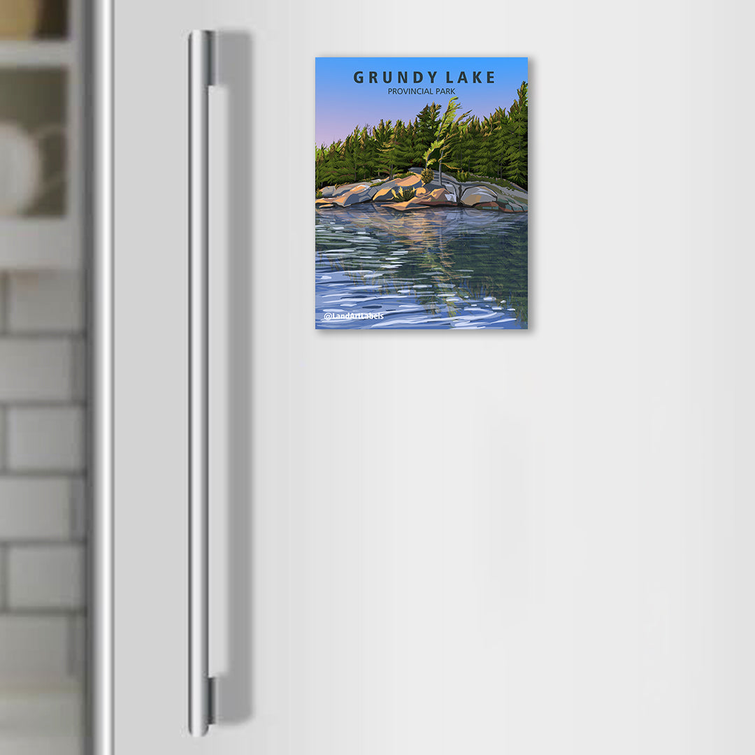 Grundy Lake Provincial Park - Magnet