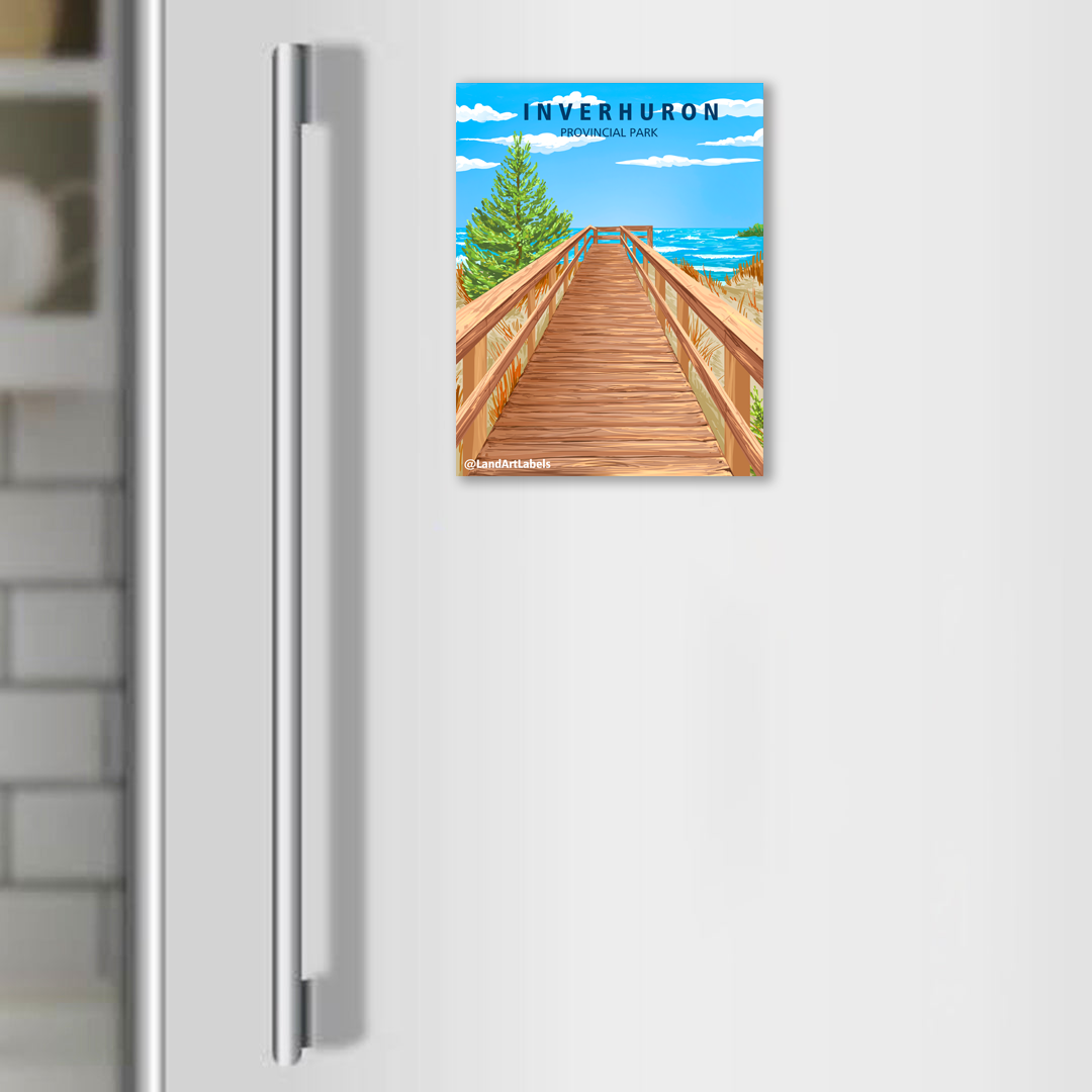 Inverhuron Provincial Park, Boardwalk - Magnet