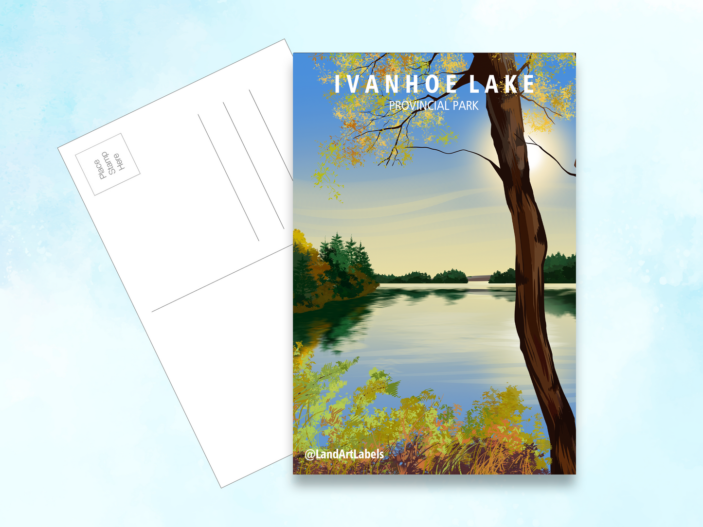 Ivanhoe Lake Provincial Park - Postcard