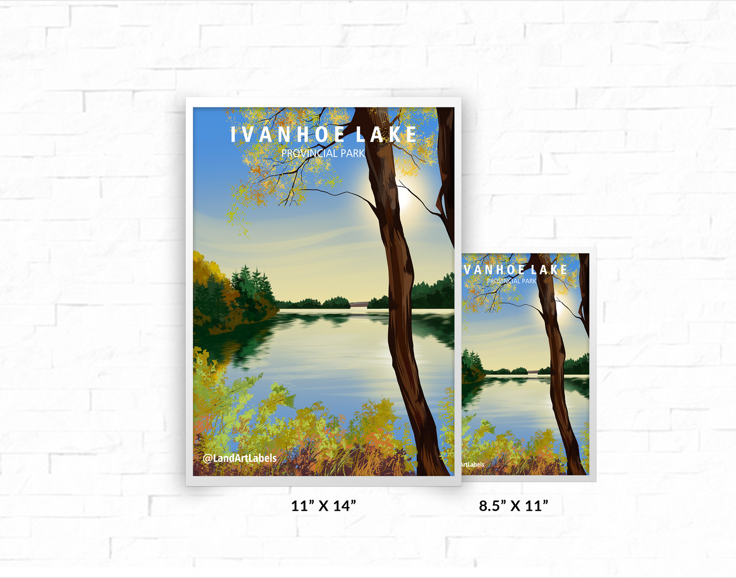Ivanhoe Lake Provincial Park - Poster