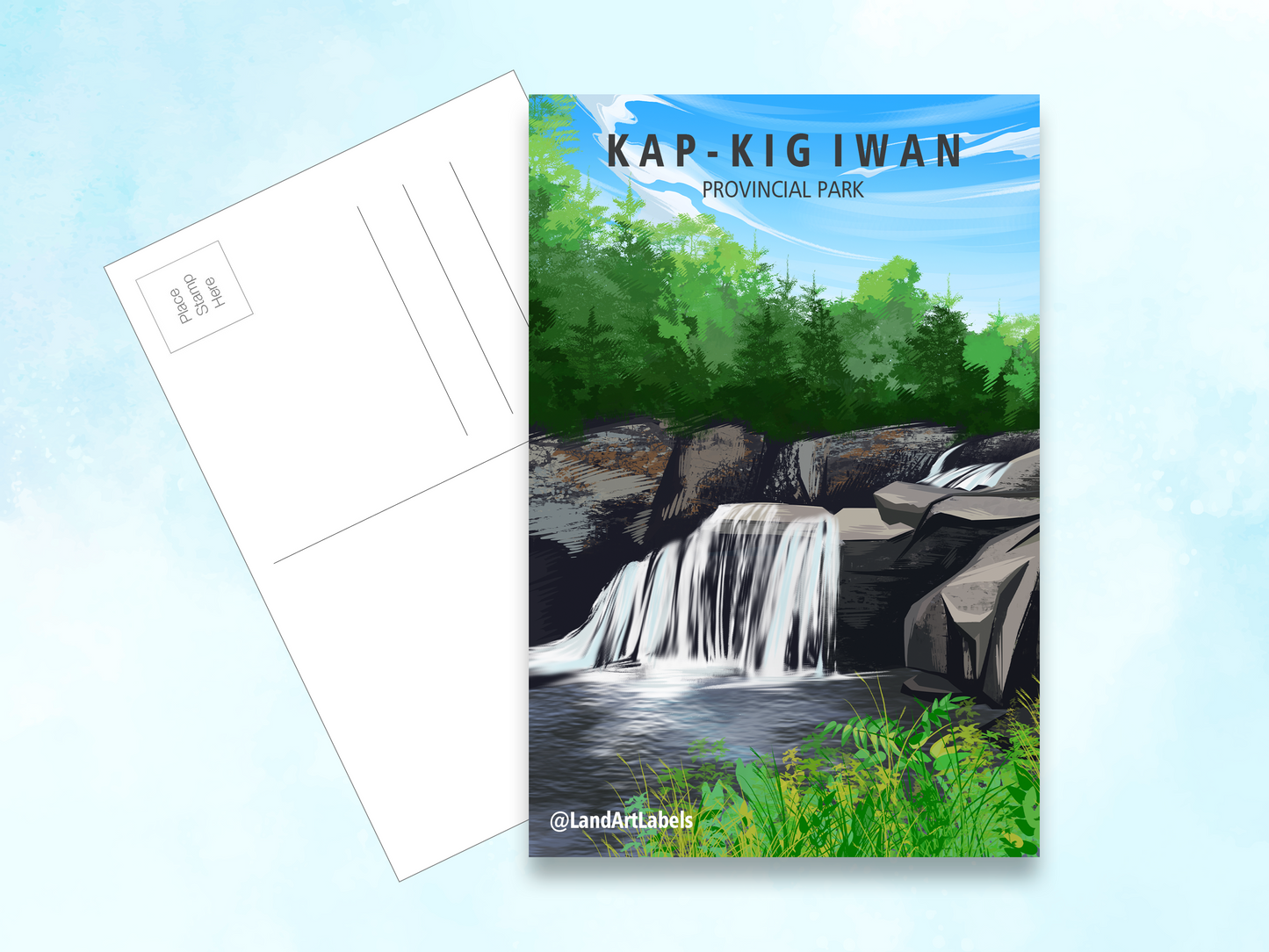 Kap-Kig Iwan Provincial Park - Postcard