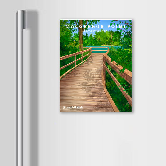 MacGregor Point Provincial Park, Boardwalk - Magnet