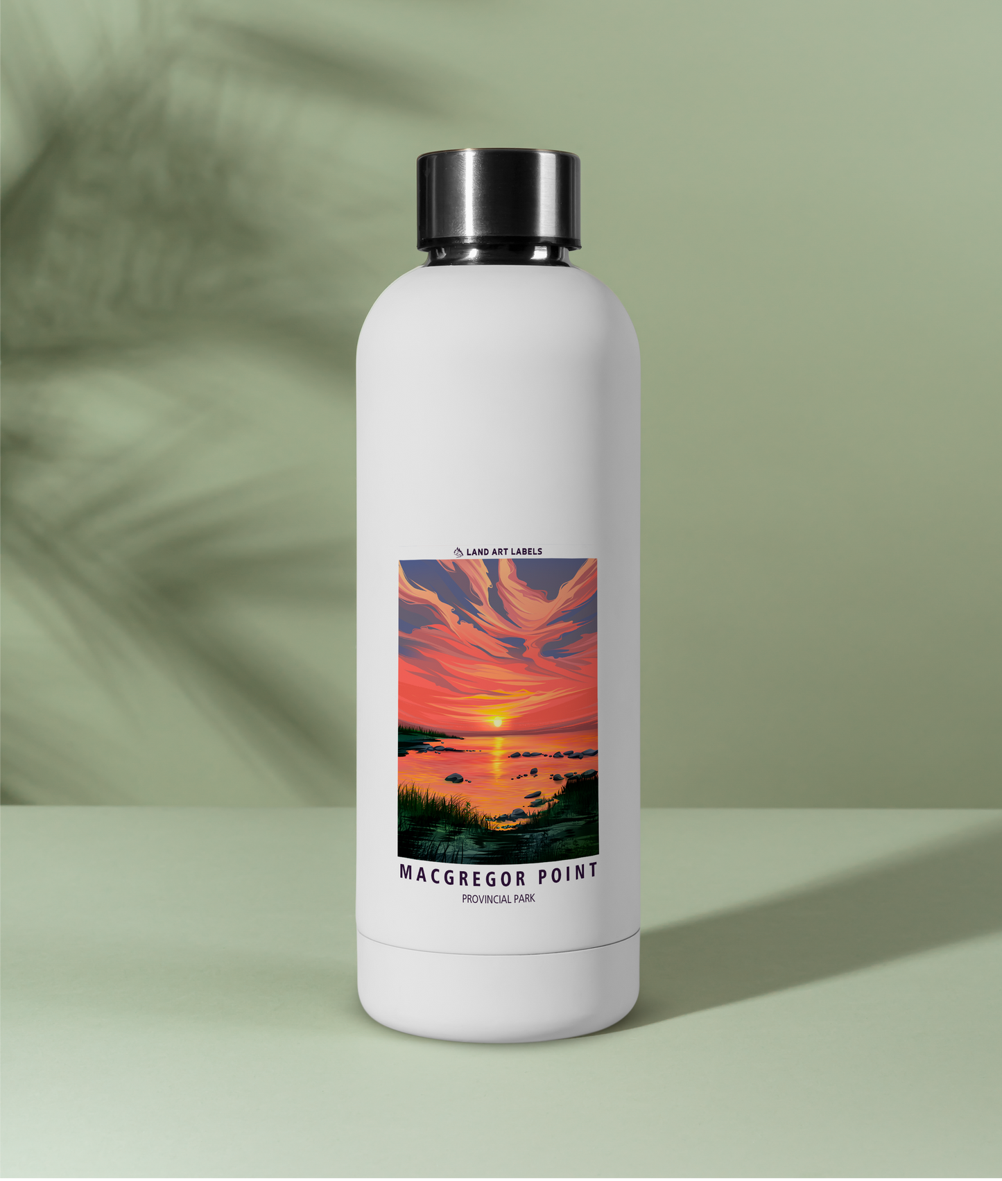 MacGregor Point Provincial Park, Sunset - Card Sticker