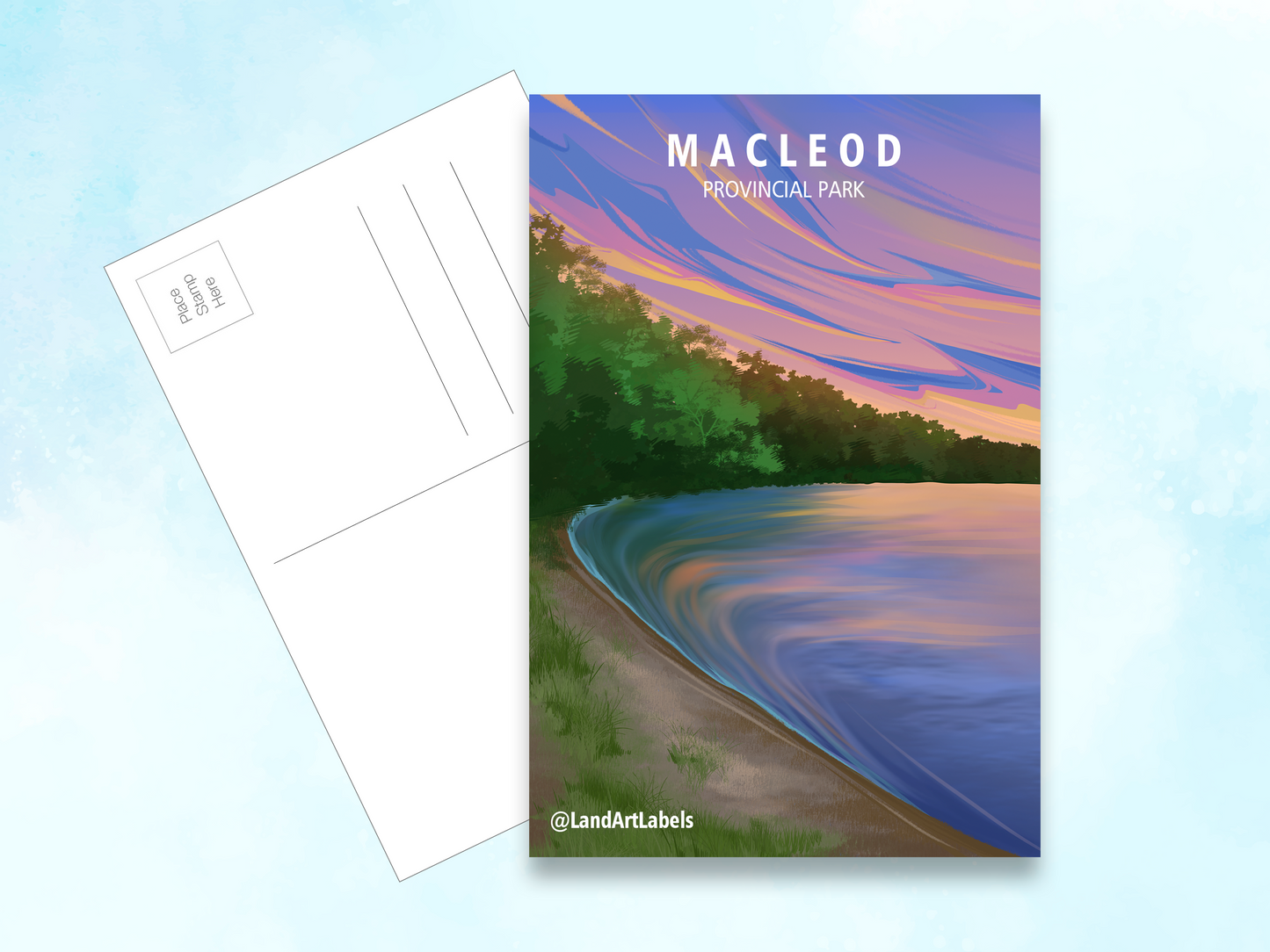 MacLeod Provincial Park - Postcard