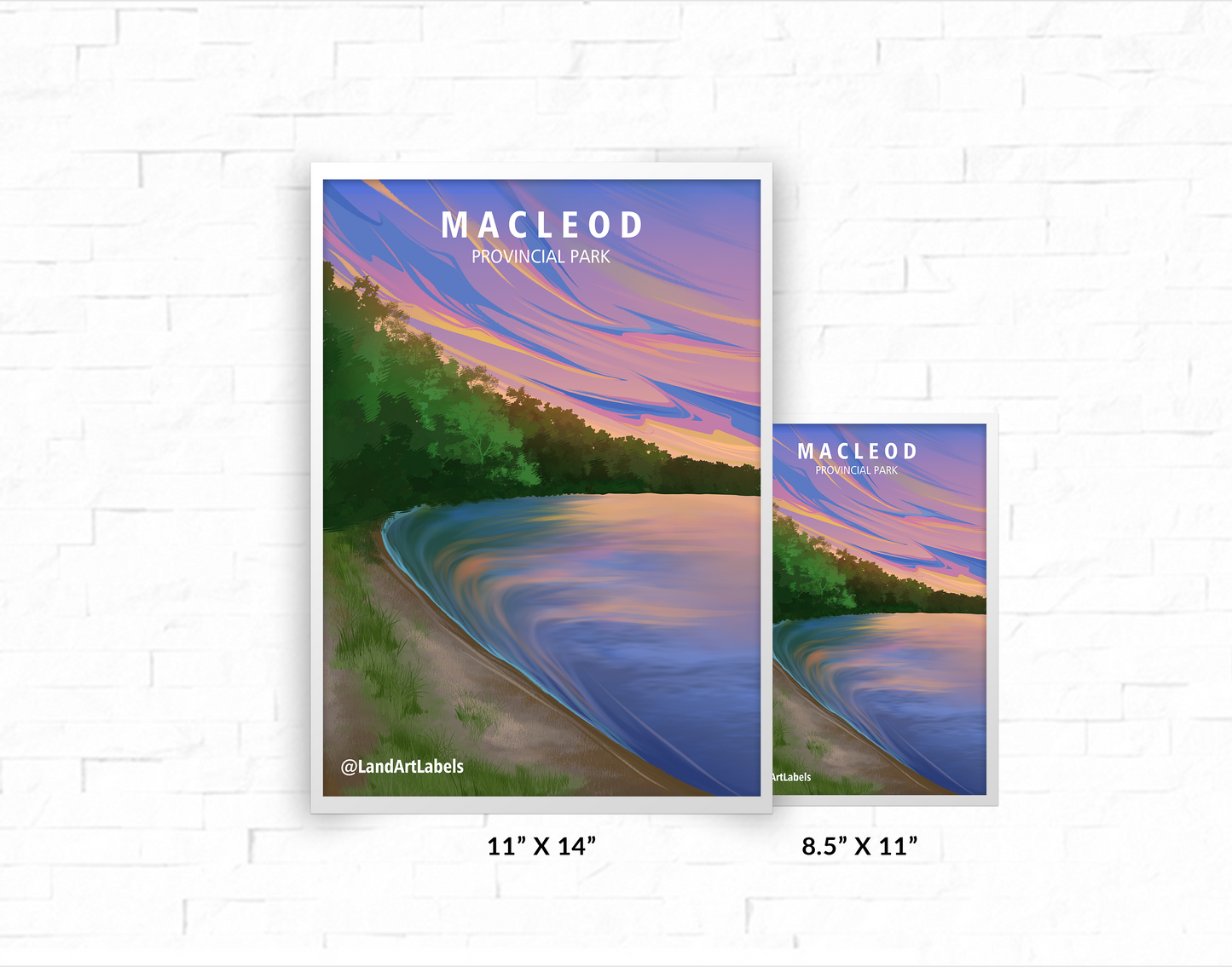 MacLeod Provincial Park - Poster