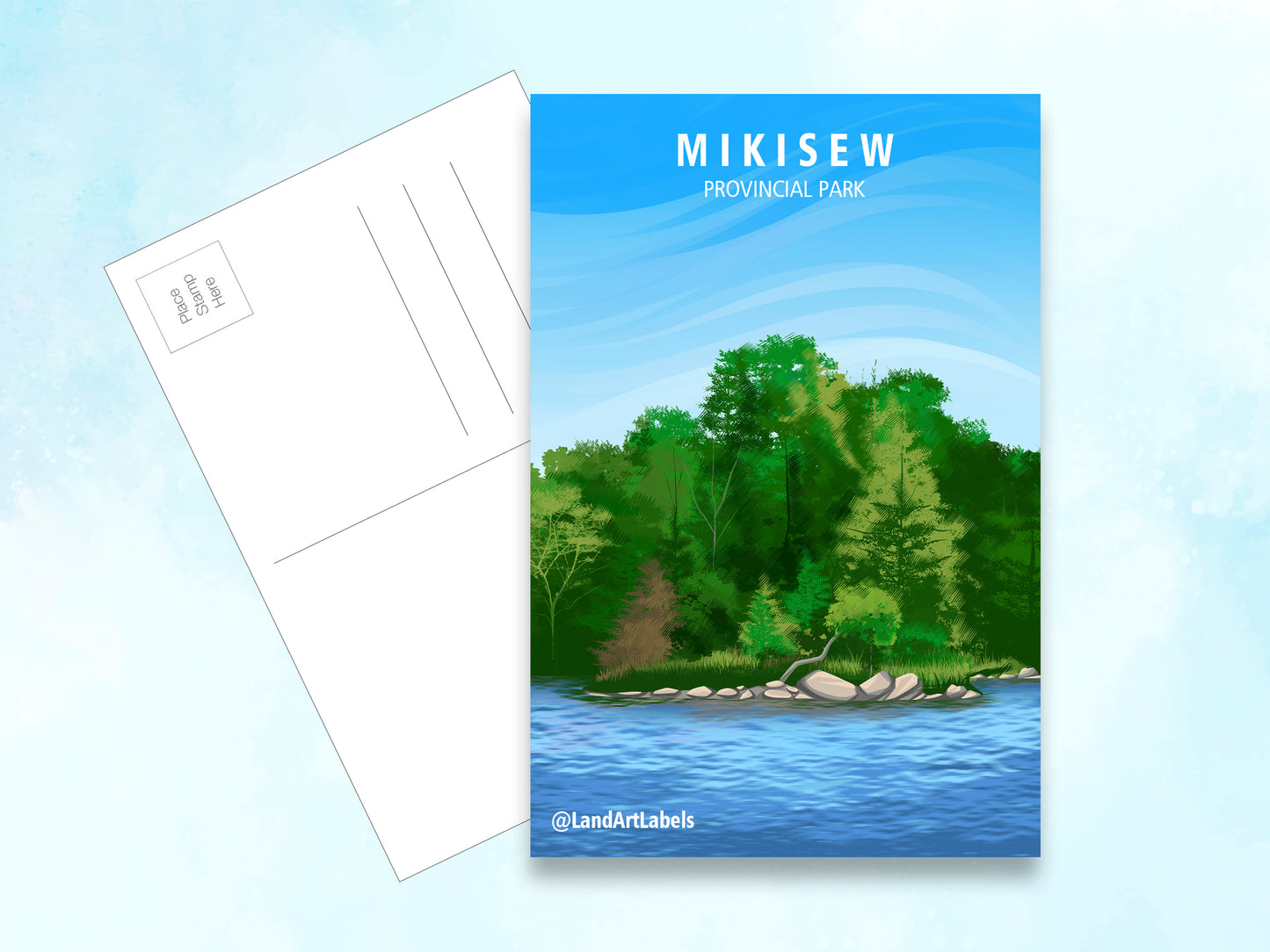 Mikisew Provincial Park - Postcard