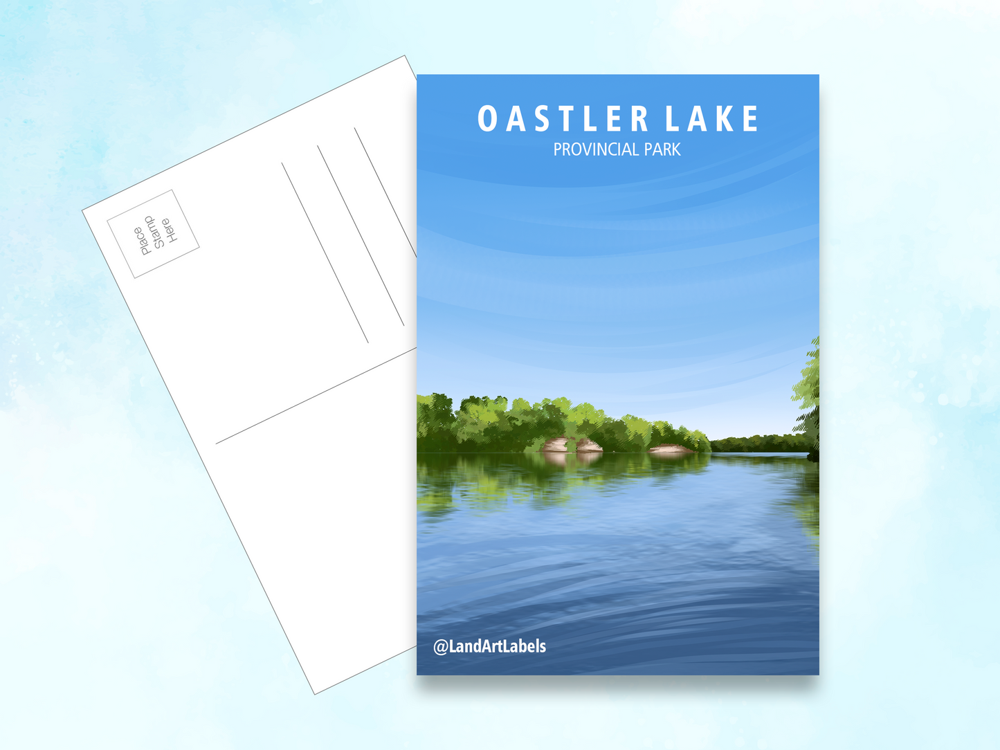 Oastler Lake Provincial Park - Postcard