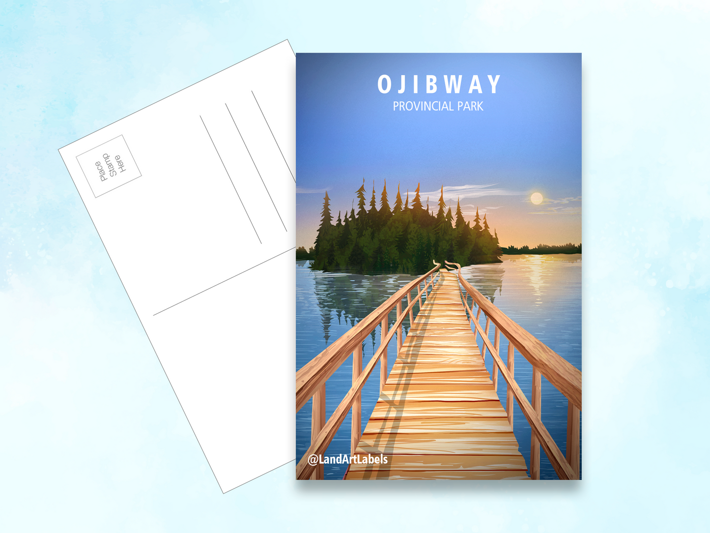 Ojibway Proincial Park - Postcard