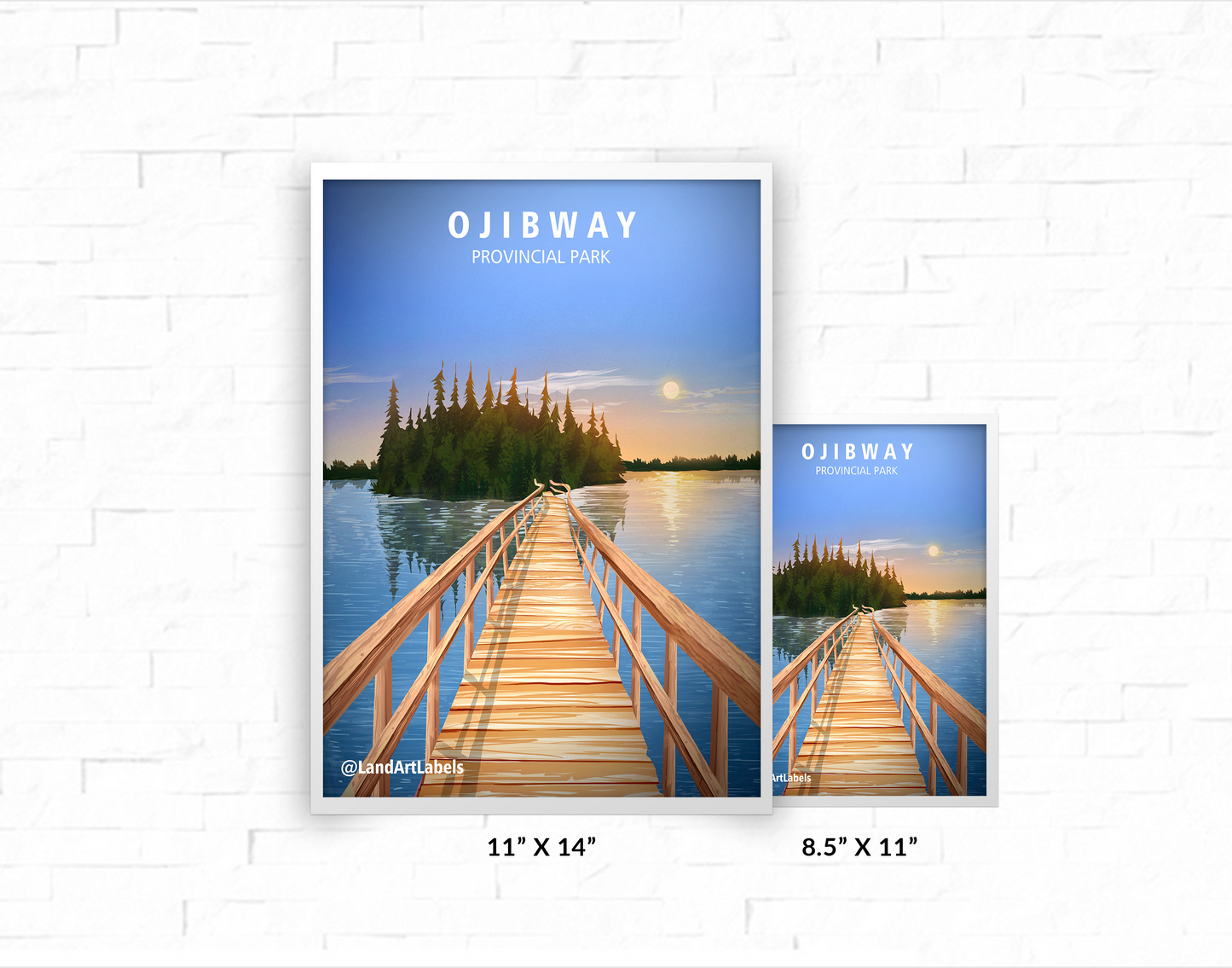 Ojibway Proincial Park - Poster
