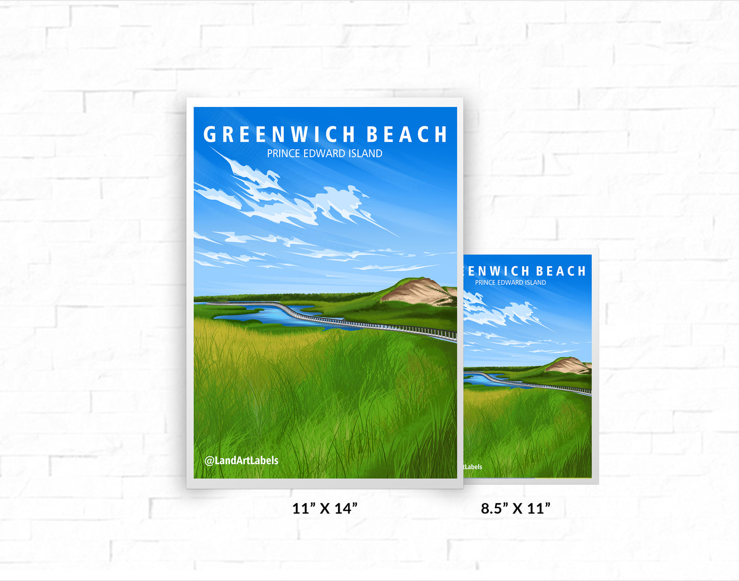 PEI National Park, GreenWich Beach - Poster