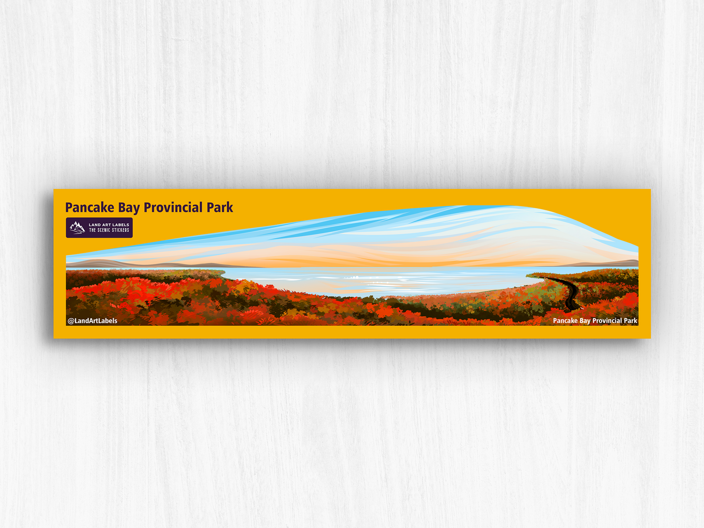 Pancake Bay Provincial Park, Ontario, Fall - Wrap Sticker