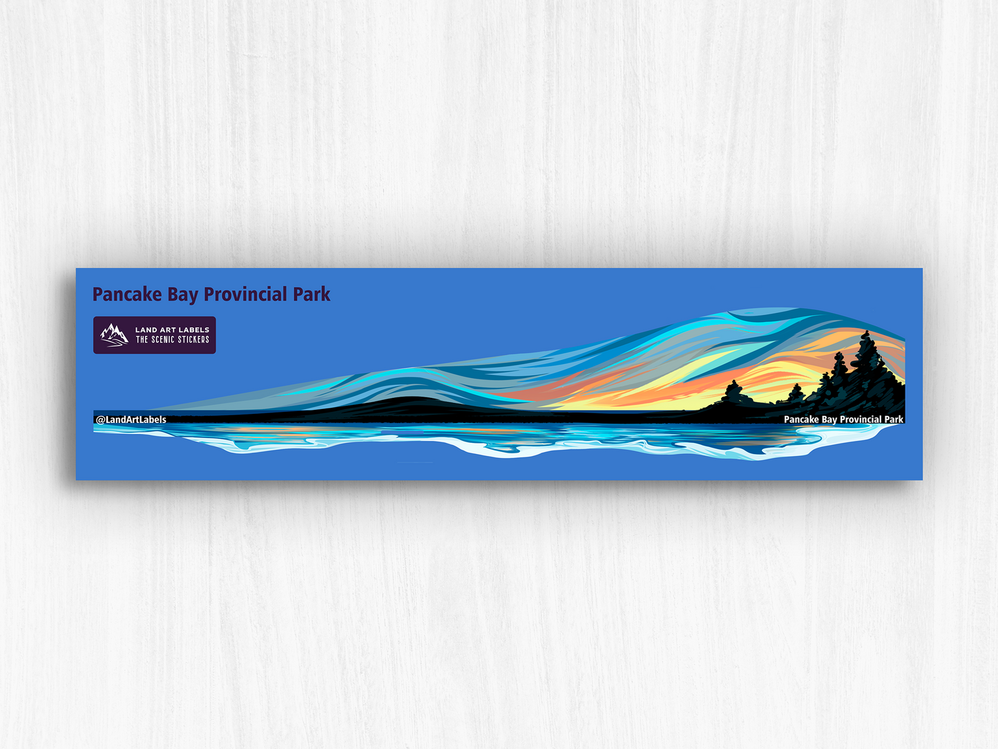 Pancake Bay Provincial Park, Ontario, Sunset - Wrap Sticker