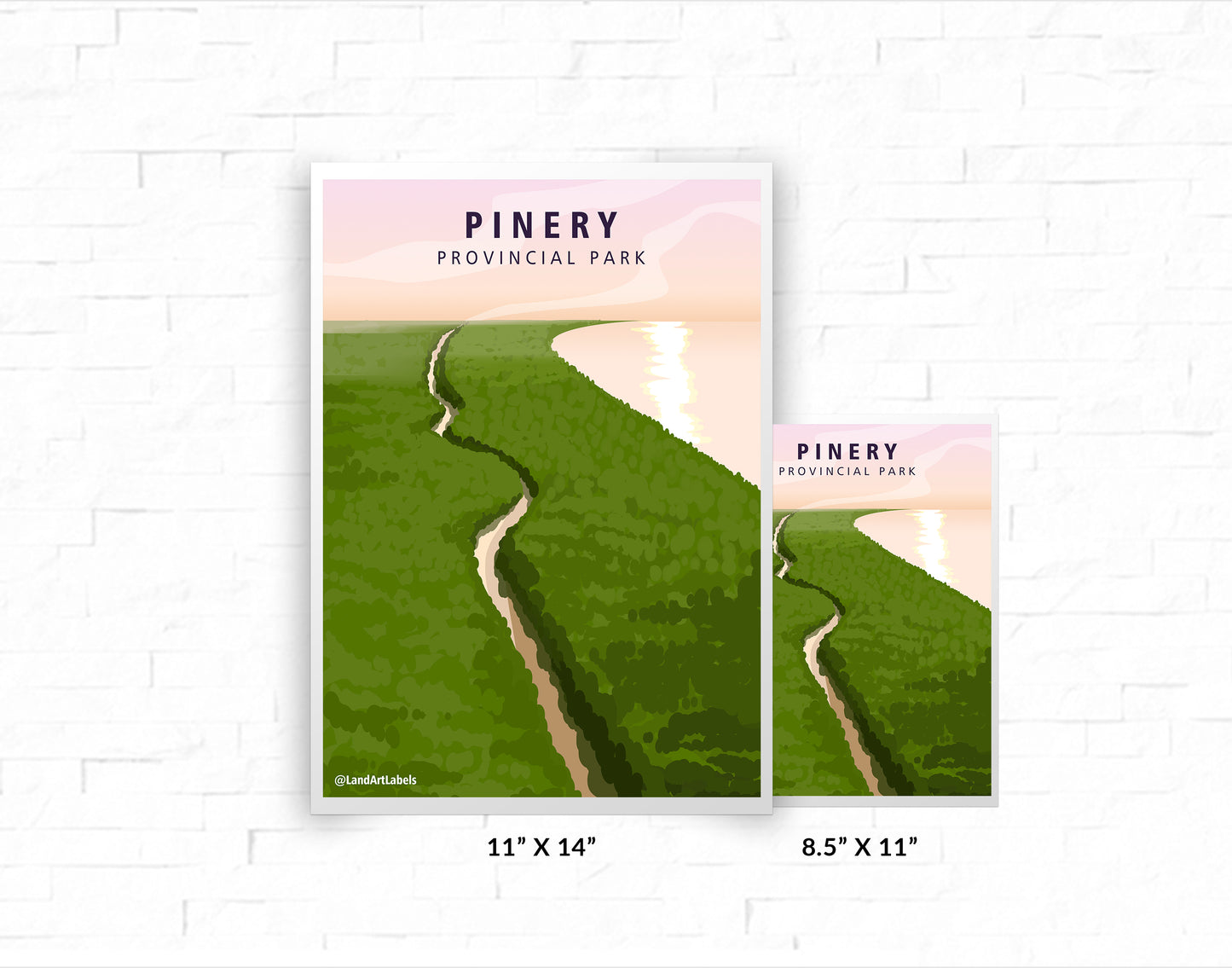 Pinery Provincial Park, Aerial - Poster