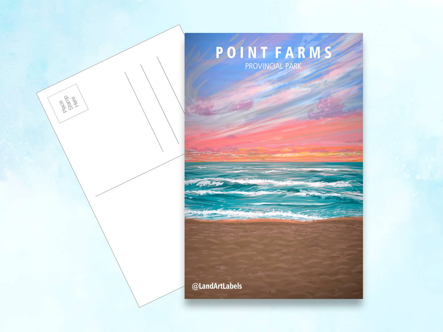 Point Farms Provinncial Park - Postcard