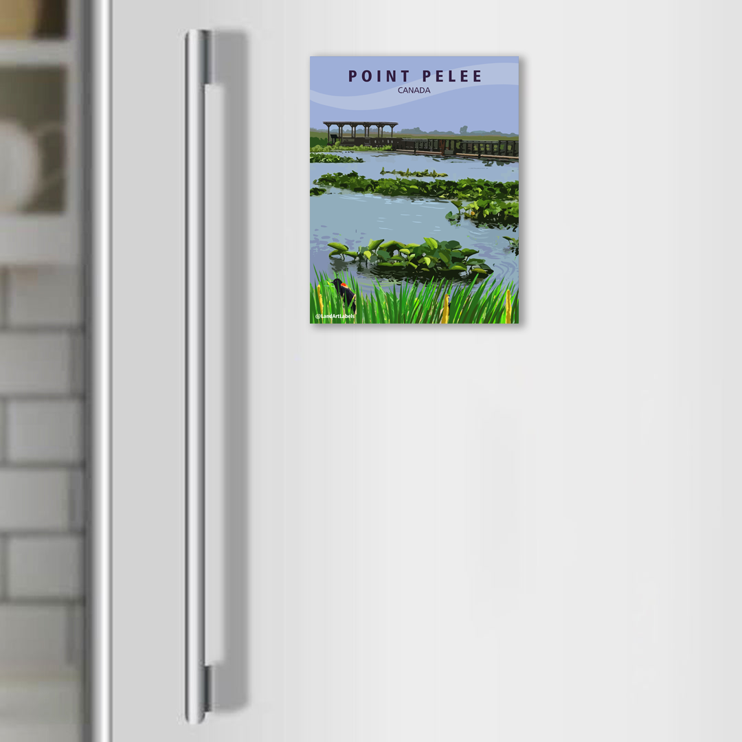 Point Pelee National Park, Boardwalk - Magnet