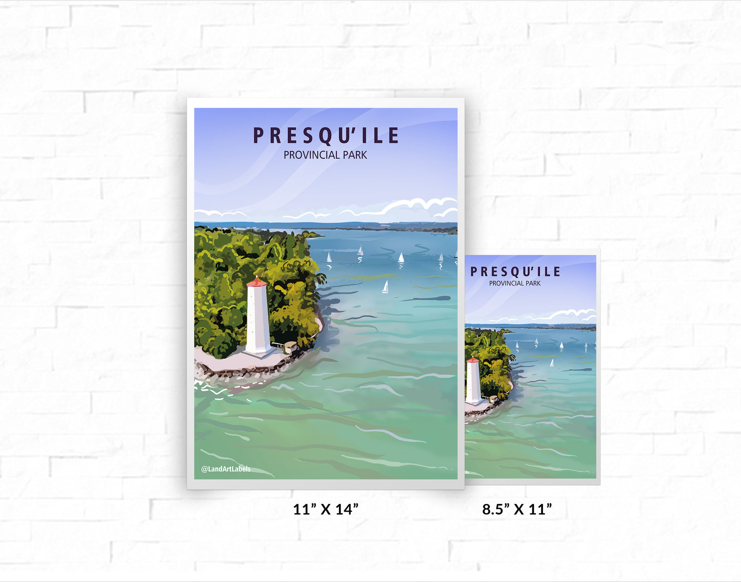 Presqu'ile, Lighthouse - Poster