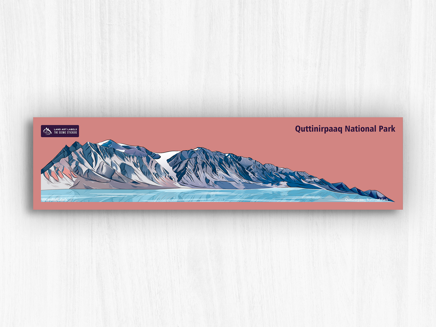 Quttinirpaaq National Park, Ellesmere Island, Nunavut - Wrap Sticker