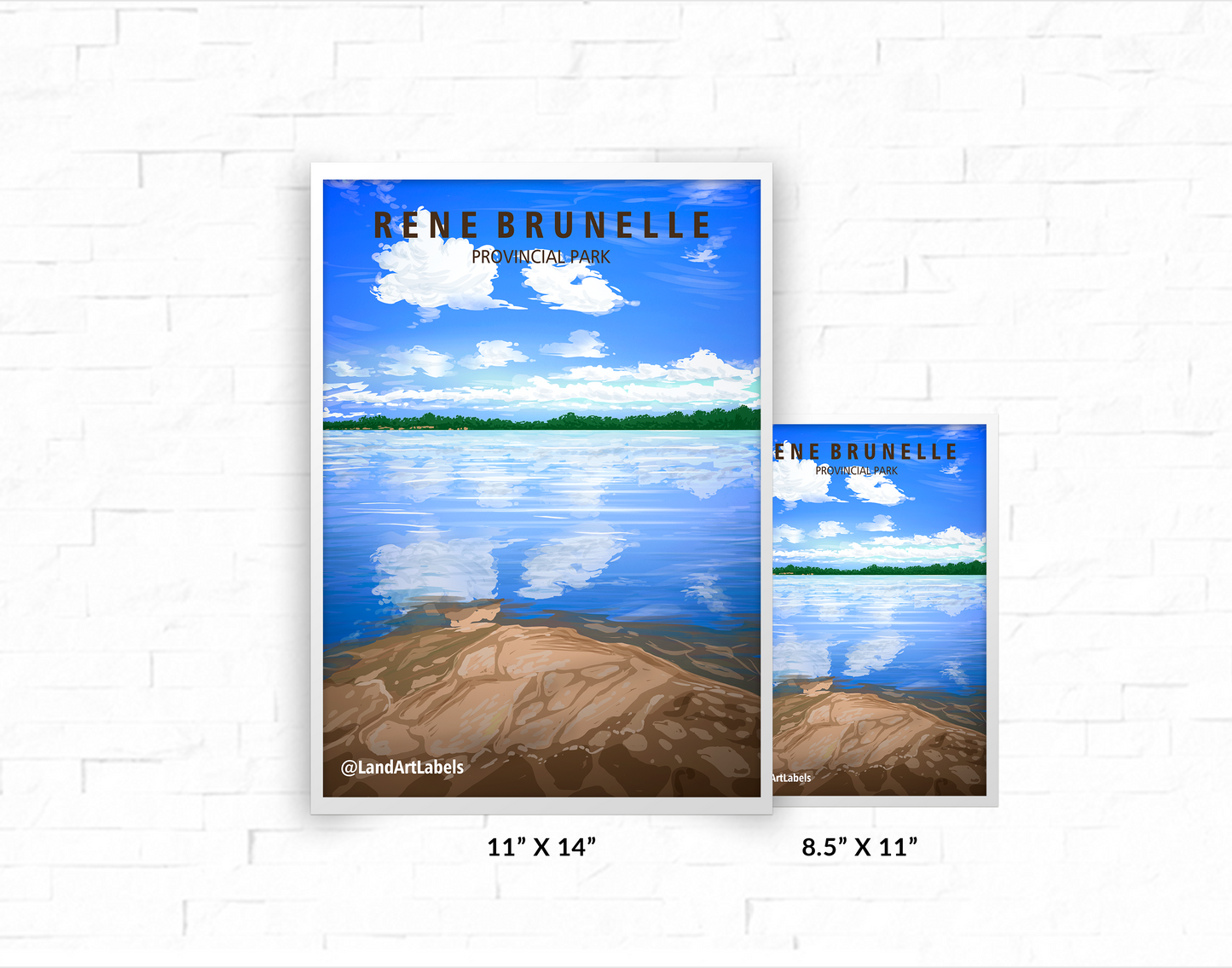 Rene Brunelle Provincial Park - Poster